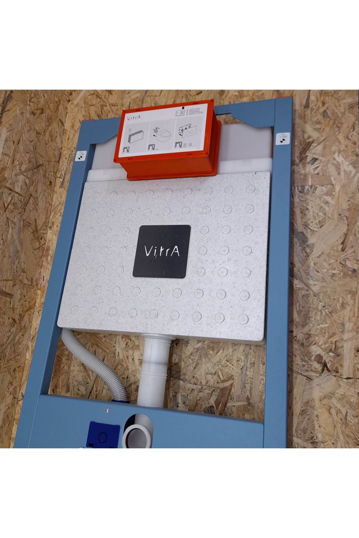 VitrA-Quick-installation concealed WC cistern 3/6 lt for lightweight plasterboard walls 8cm 3