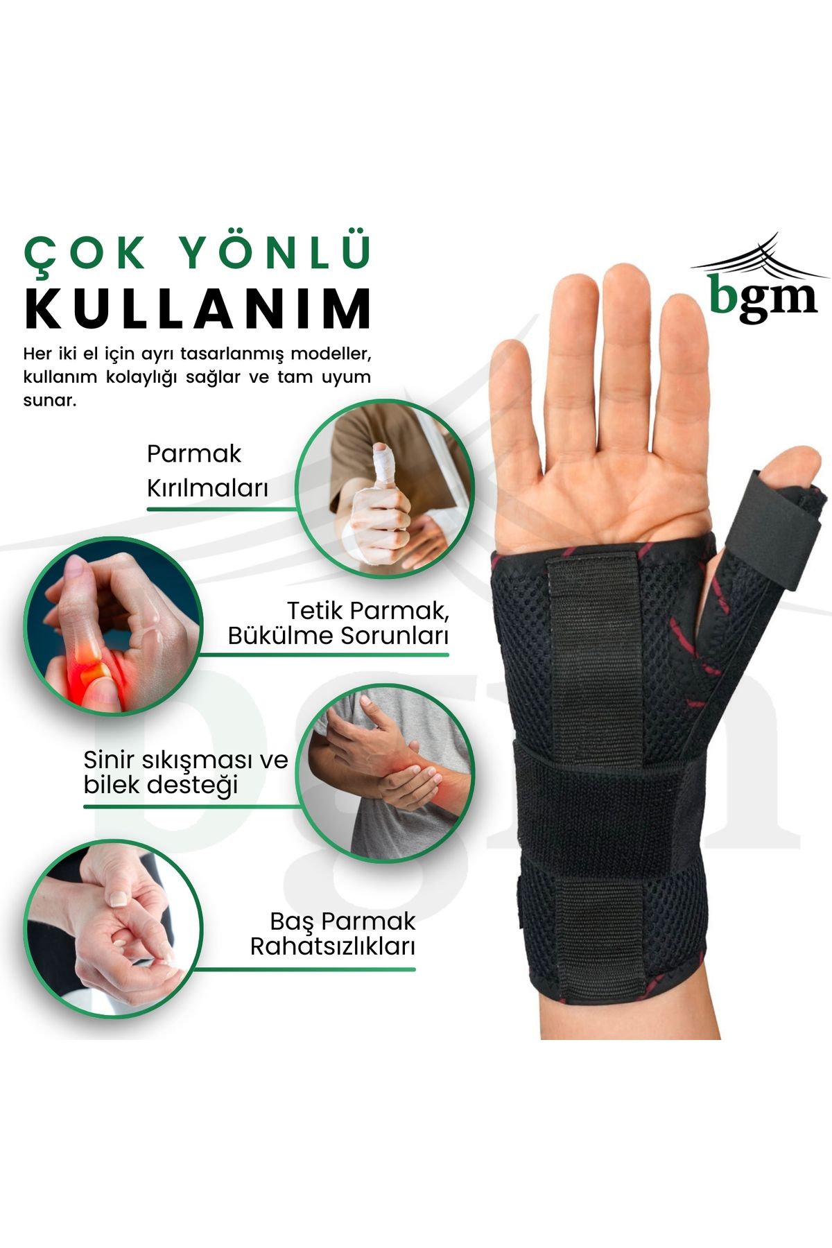 bgm-Thumb Splint Supported Wrist Splint High Quality Fixation Splint 5