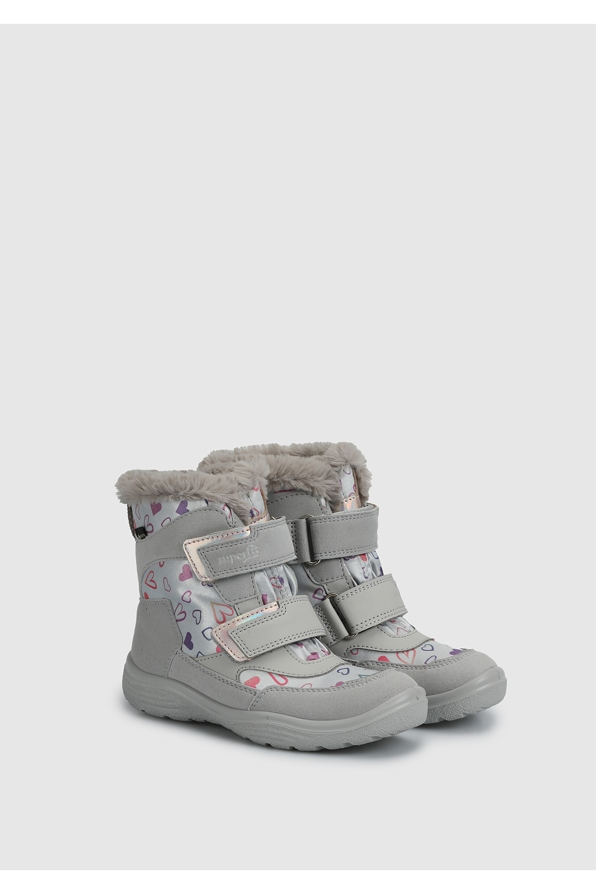 Superfit-009091f Сиви ботуши за момичета Gore-tex 2