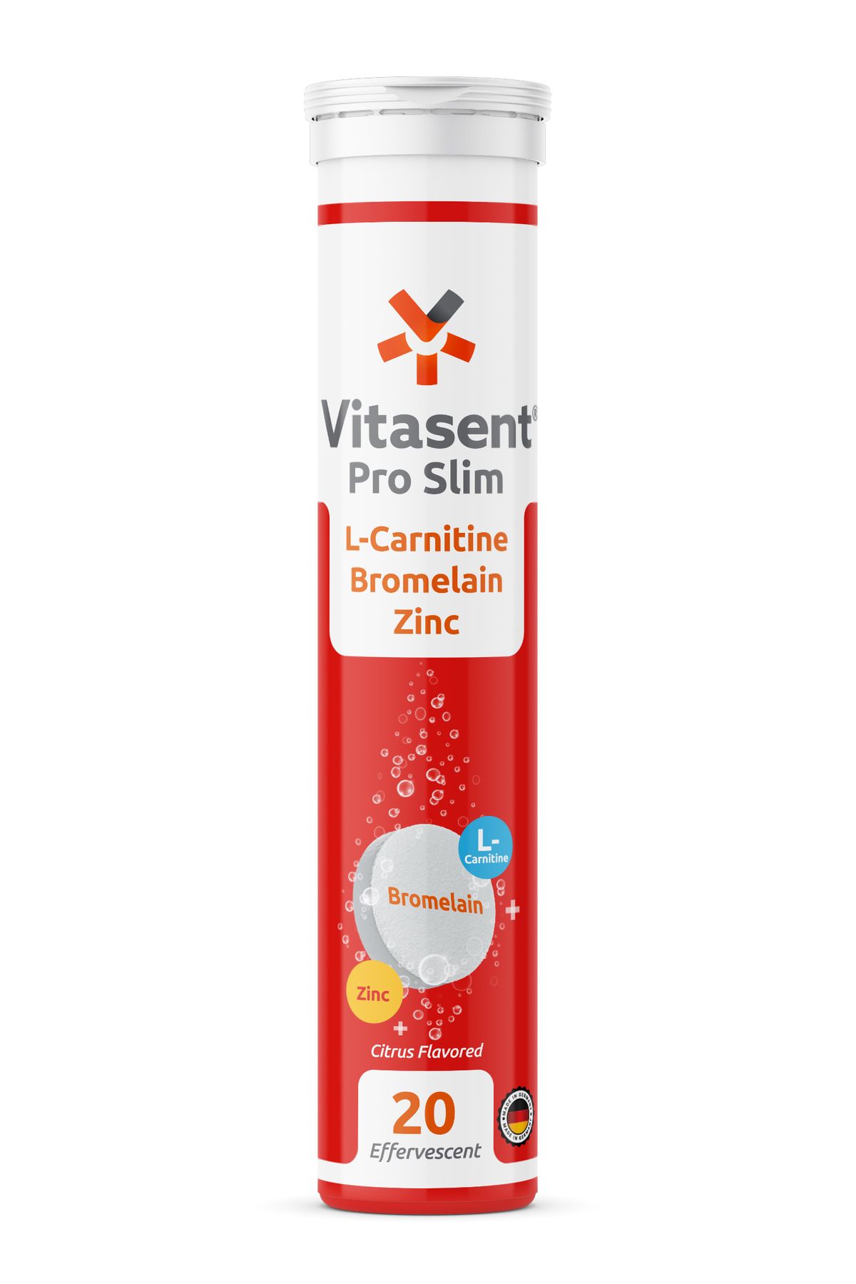 VİTASENT Vitasent Pro Slim Bromelain L Karnitin Çinko ( Elma Sirkesi Kilo Kontrol )