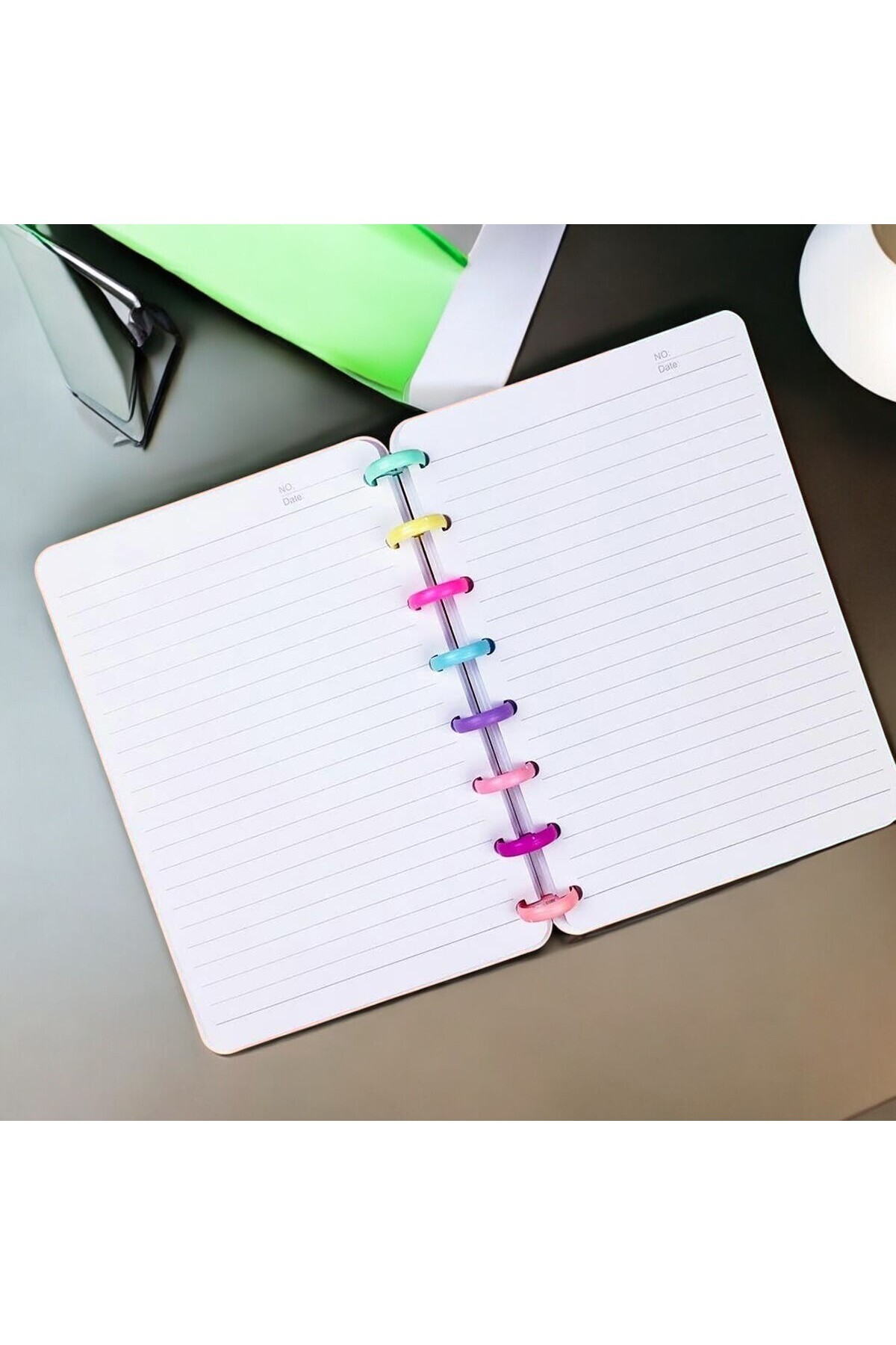 BAK GEL AL-Dear I'M Out of the Nest Now Where to Go? - Design Notebook, Heart Spiral Ruled Notebook, Hedi 2