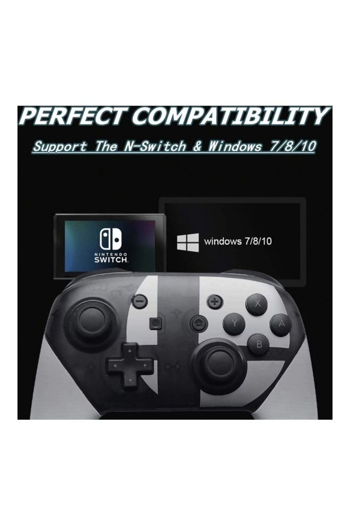 COOYA-Wireless Controller, V2 Gamepad Joystick Compatible with PS4/Slim/Pro and Windows PC 3
