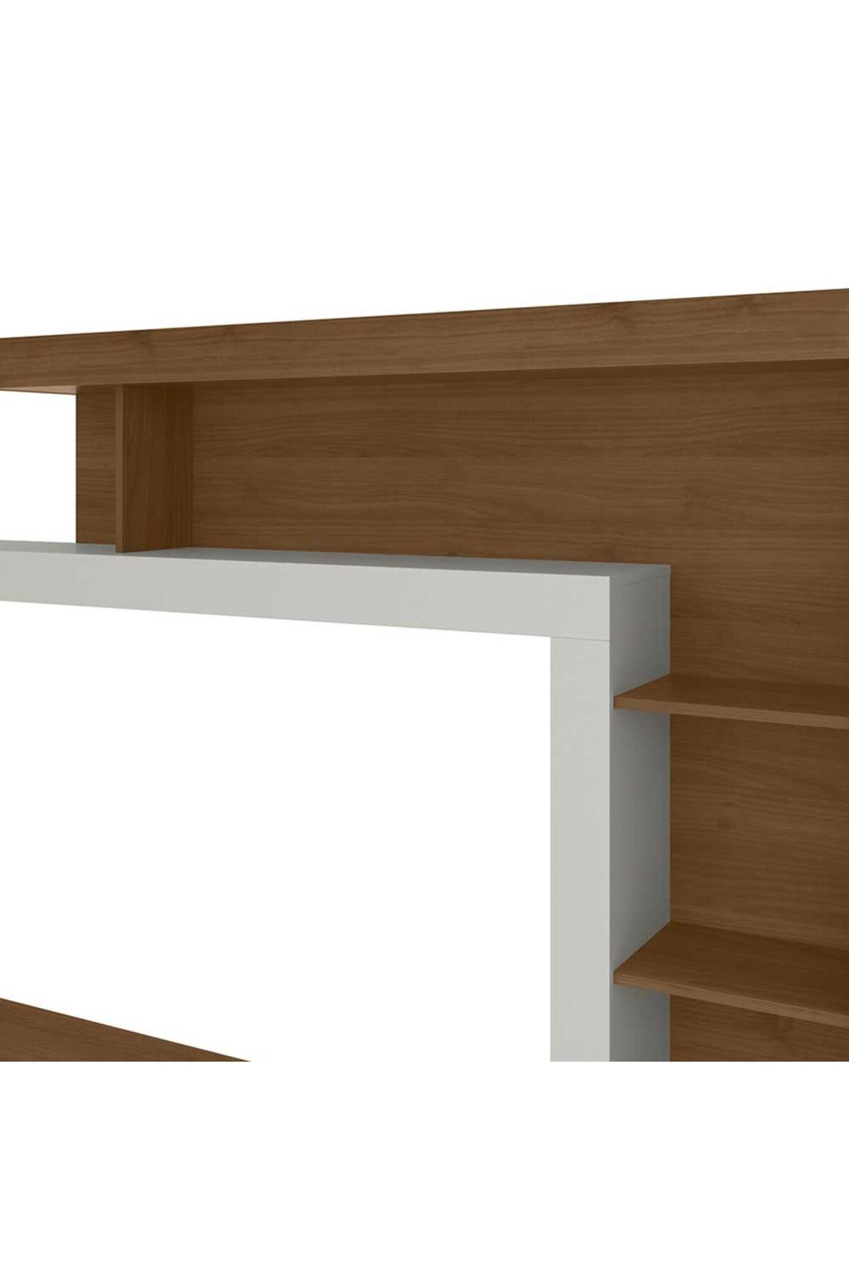 Danube Home-Ipanema Entertainment Center For TVs up to 55 Inches - Almond/Off White L180xW40xH187cm 7