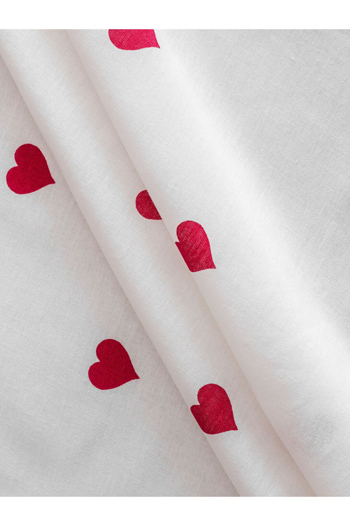 LC Waikiki-Lcw Heart Patterned Double Fitted Sheet 3