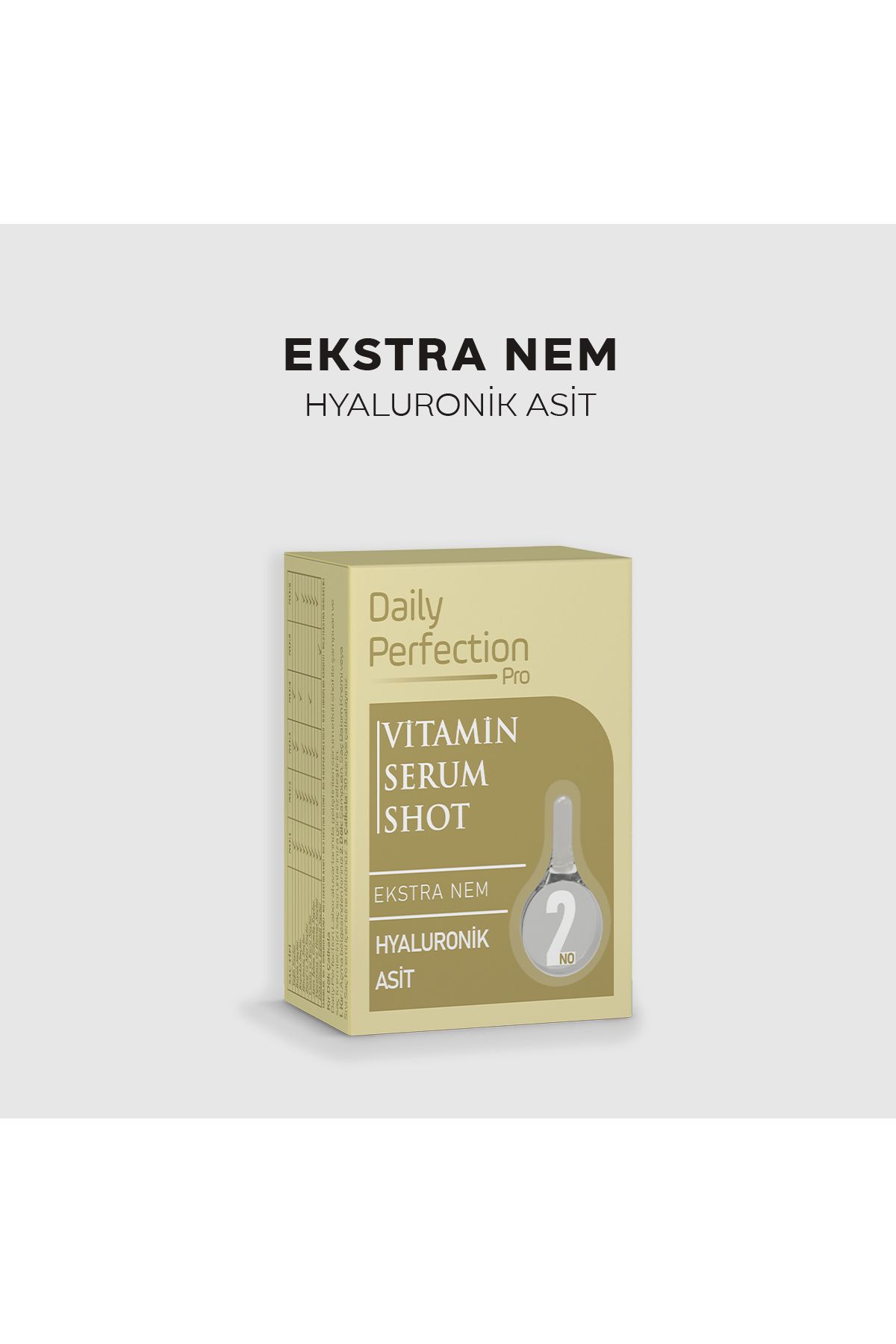 DAILY PERFECTION PRO-Vitamin Serum Injector - No:2 Extra Moisture, 2x6 ml 6