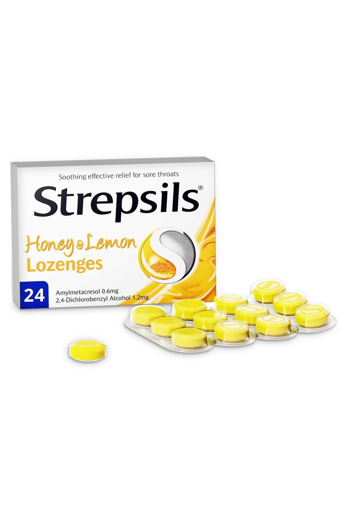 STREPSİLS-Strepsils Honey & Lemon 24 lozenges 3