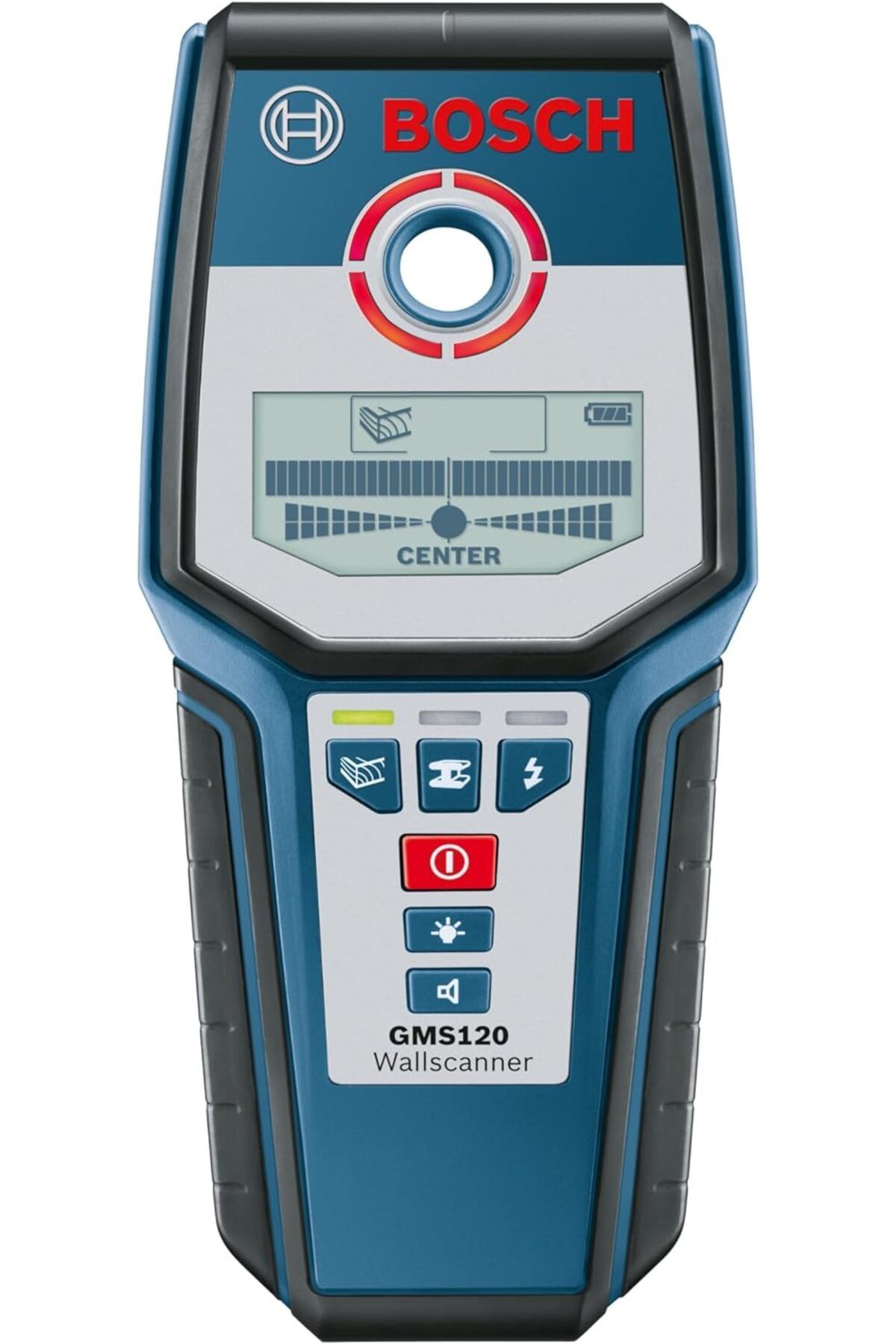 Bosch-Bosch GMS 120 Wall Detector - Simple and easy to use, ideal for renovation work, powered by 1 x 9V 6A battery 1