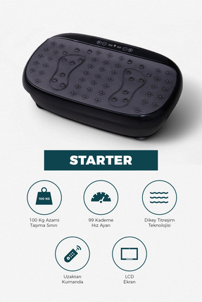 TeknoGerman Starter Model Titreşimli Egzersiz Aleti , Titreşimli Spor Aleti ,...