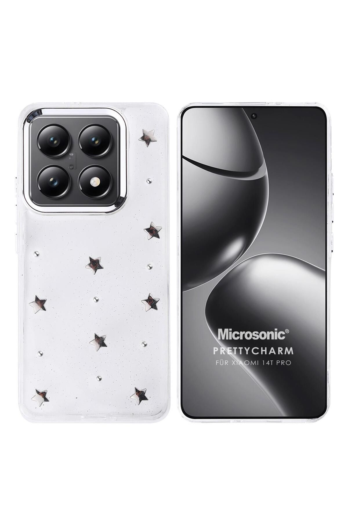 Microsonic Xiaomi Mi 14T Kılıf PrettyCharm Star