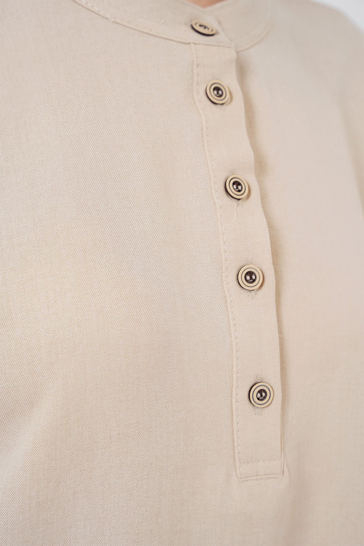 Bigdart-Kreten Tunic and Pantalon Double Set - Cream Color 5