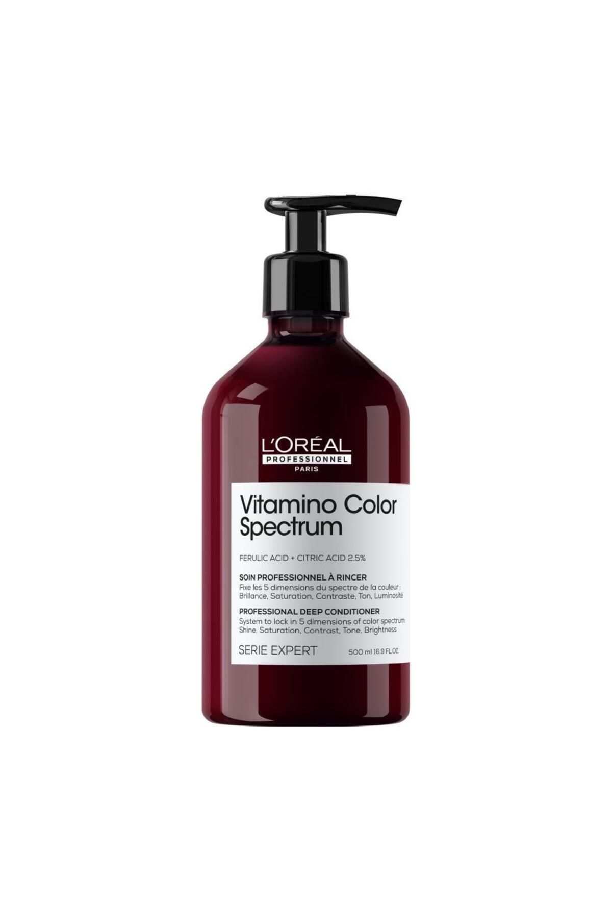 نرم کننده مو مردانه و زنانه LOREAL VITAMINO COLOR SPECTRUM CONDITIOER 500 میل L'oreal Professionnel