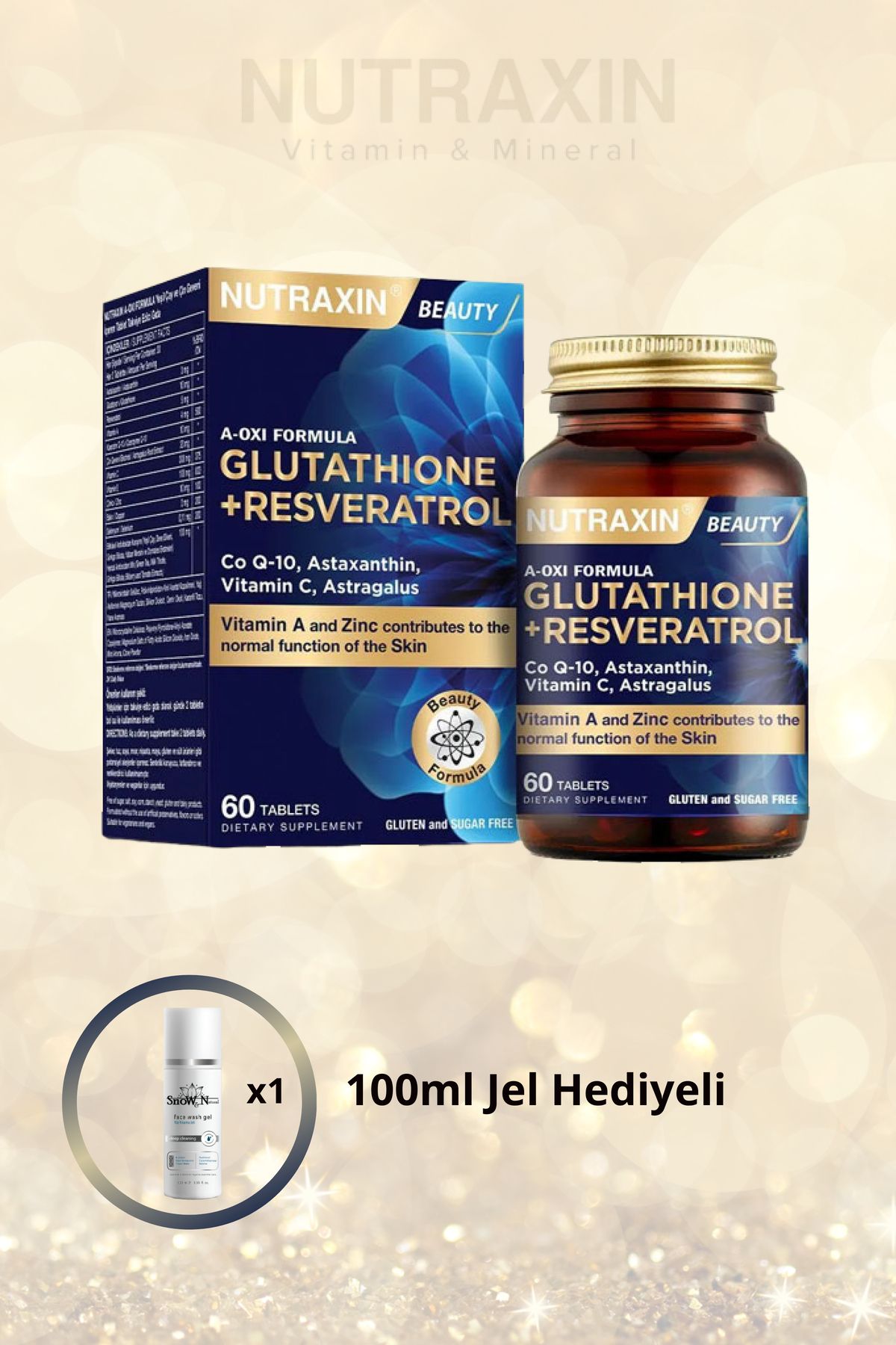 Nutraxin A-oxi Formula Multivitamin, Multimineral Ve Bitki Ekstreleri Içeren Takviye Edici Gıda 60 Tablet/212