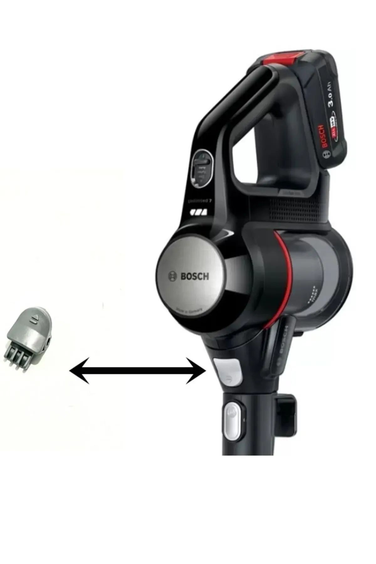 Supurgeavm Bosch Unlimited 7 BCS712XXL Toz Haznesi Bağlantı Mandalı