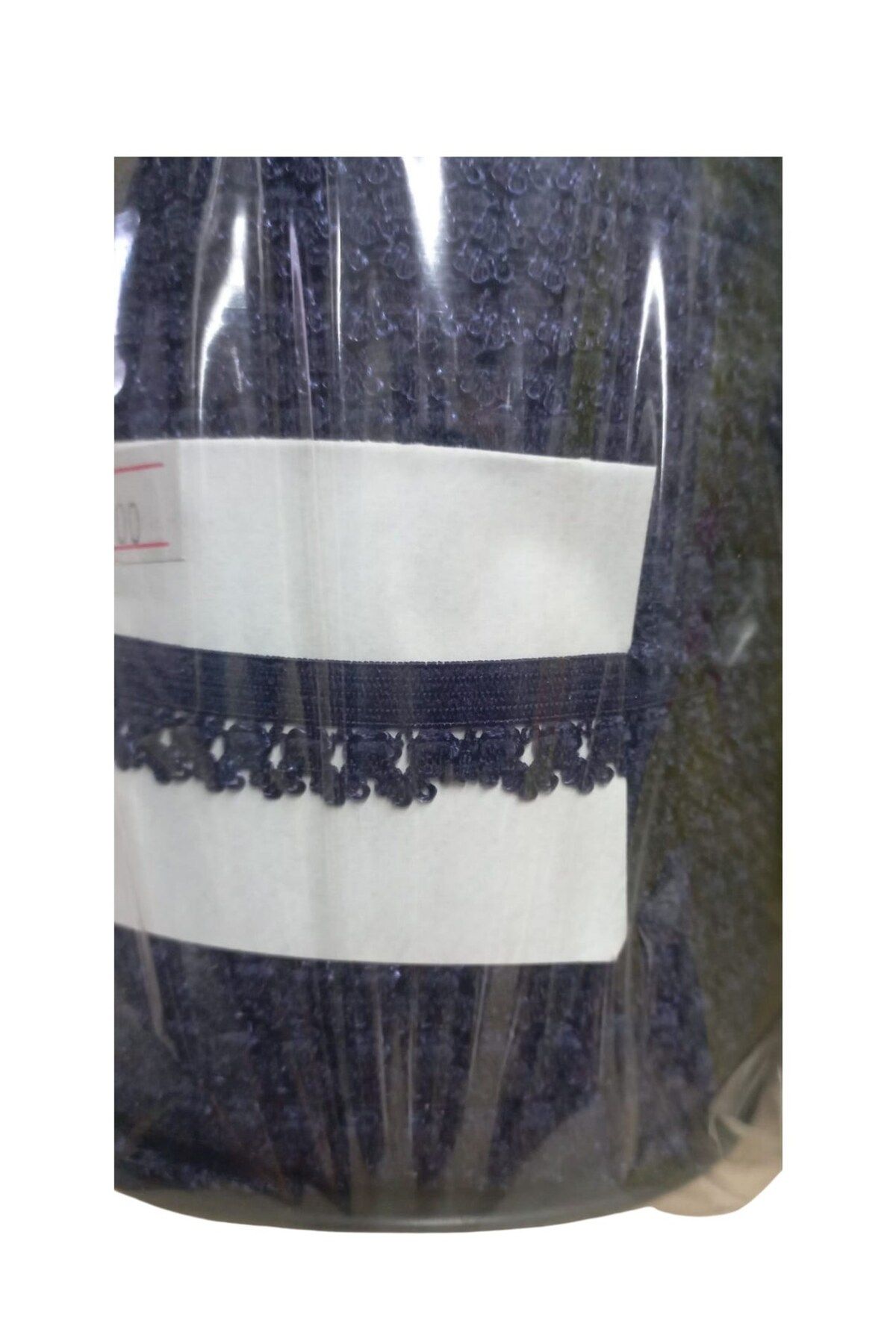 BirdoluSepet Çamaşır Lastiği Dantelli 1 cm 1 Metre Lacivert