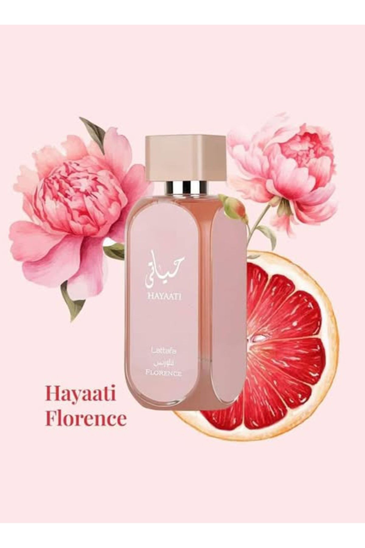 lattafa-Hayati Florence perfume from Lattafa 100ml 3