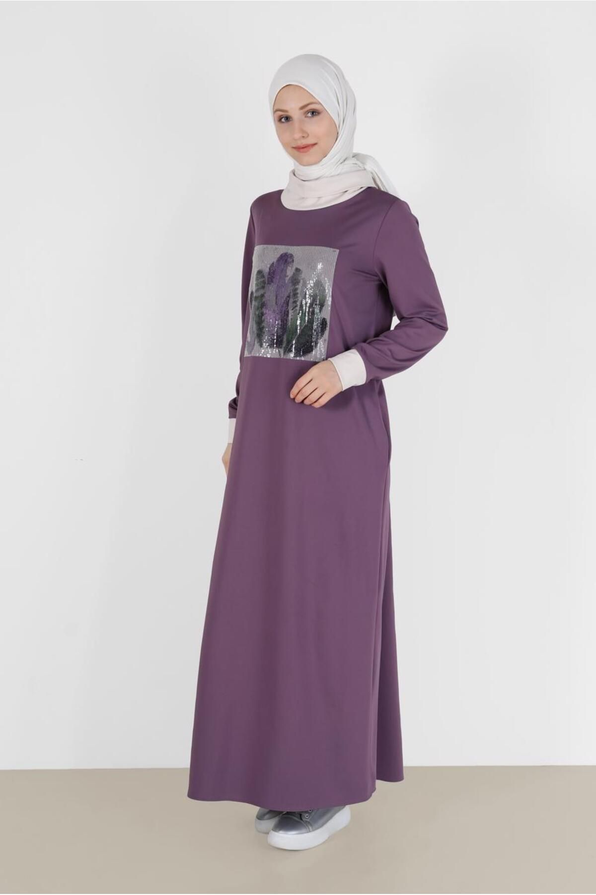 لباس طرح دار پولک دار 42436 Alvina