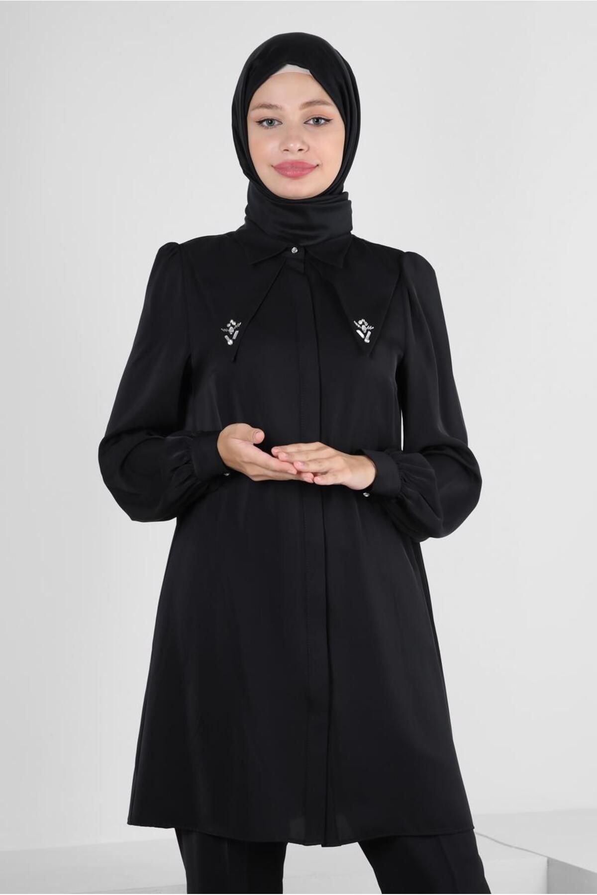 کت و شلوار دو شلوار الاستیک سنگی 43910 Alvina