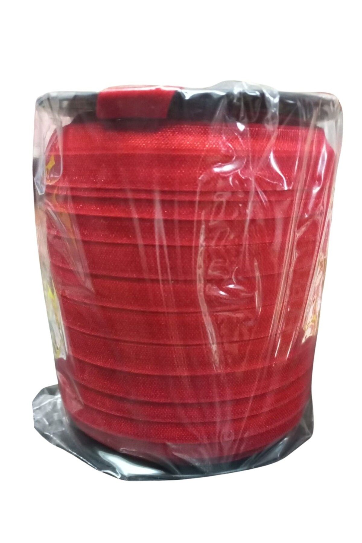 BirdoluSepet Çamaşır Lastiği Düz 1 cm 75 Metre 1 Top Kırmızı
