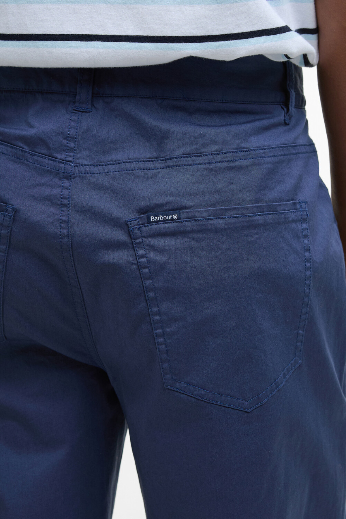 شلوار مردانه راسته فاق نرمال | باربور Barbour MTR0758-0018 - تصویر 6