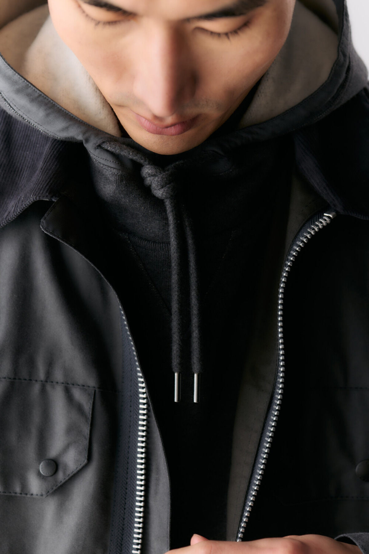 کت تک مردانه راسته آستین بلند | باربور Barbour MWX2446-0024 - تصویر 8