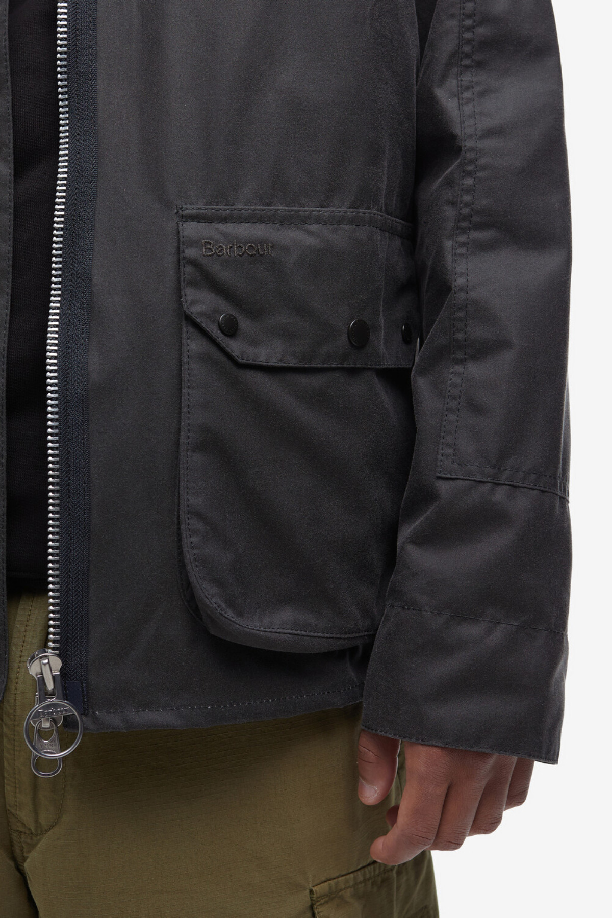 کت تک مردانه راسته آستین بلند | باربور Barbour MWX2446-0024 - تصویر 7