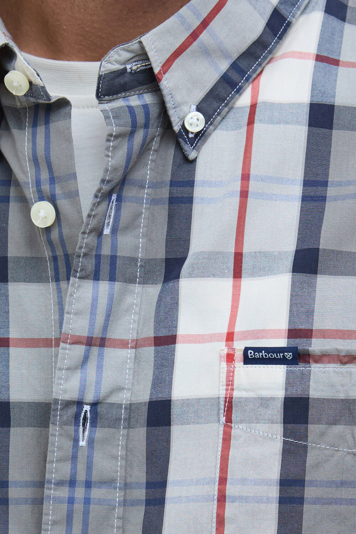 پیراهن مردانه آستین بلند | باربور Barbour MSH5583-0017 - تصویر 7