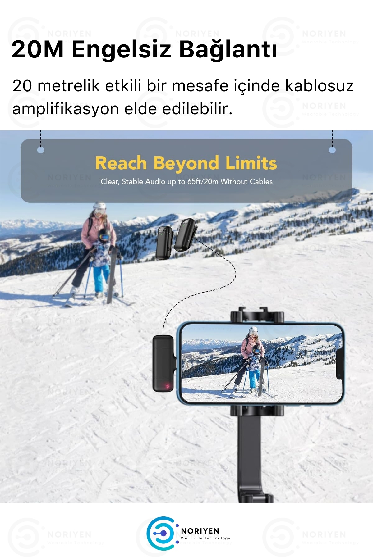 Şarj Kutulu Pro Model Type C Girişli Yaka Mikrofonu Influencer Youtuber Tiktok İçin Mini Mikrofon