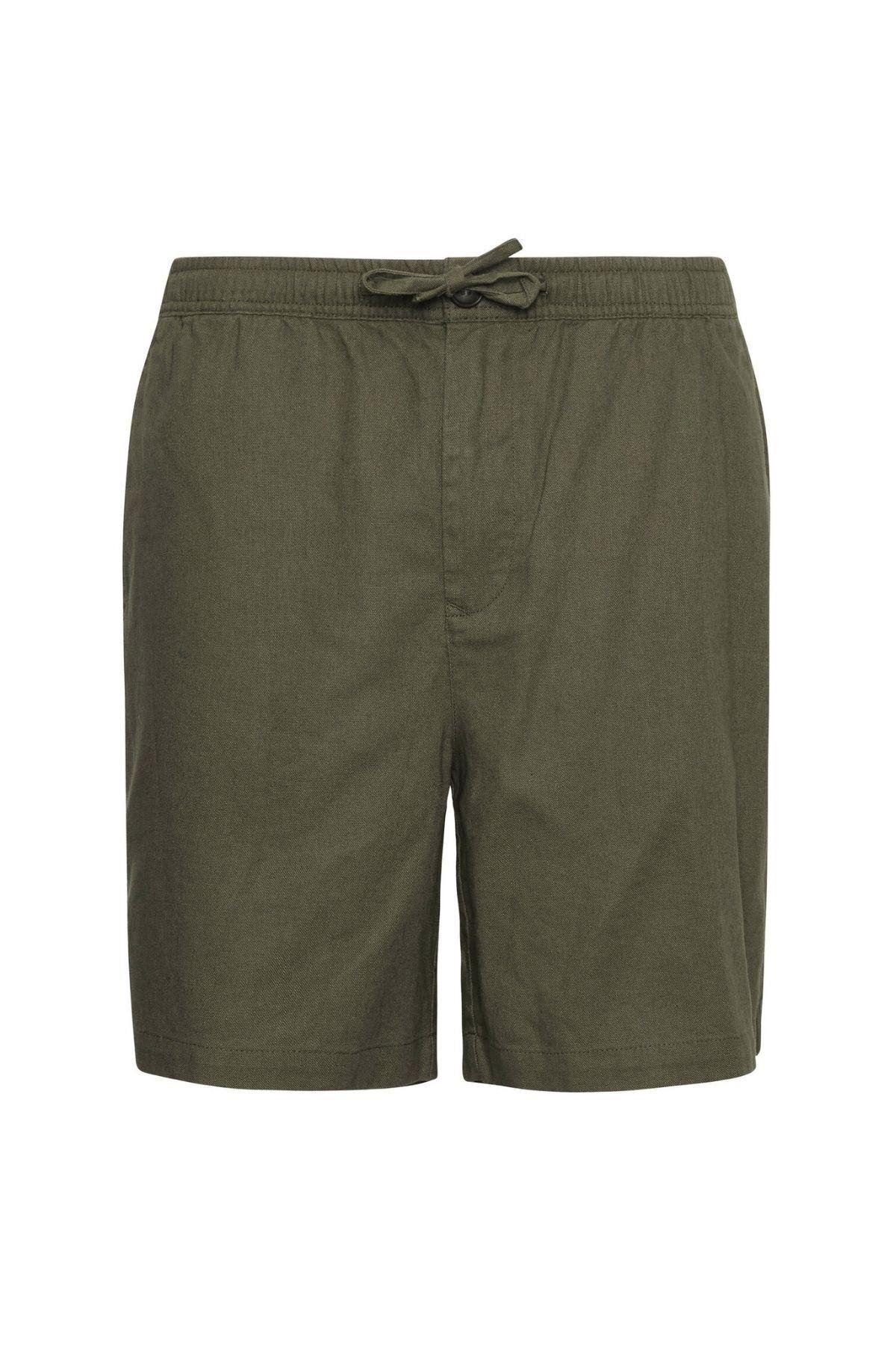 شلوارک مردانه راسته فاق نرمال | باربور Barbour MST0056-0038 - تصویر 2