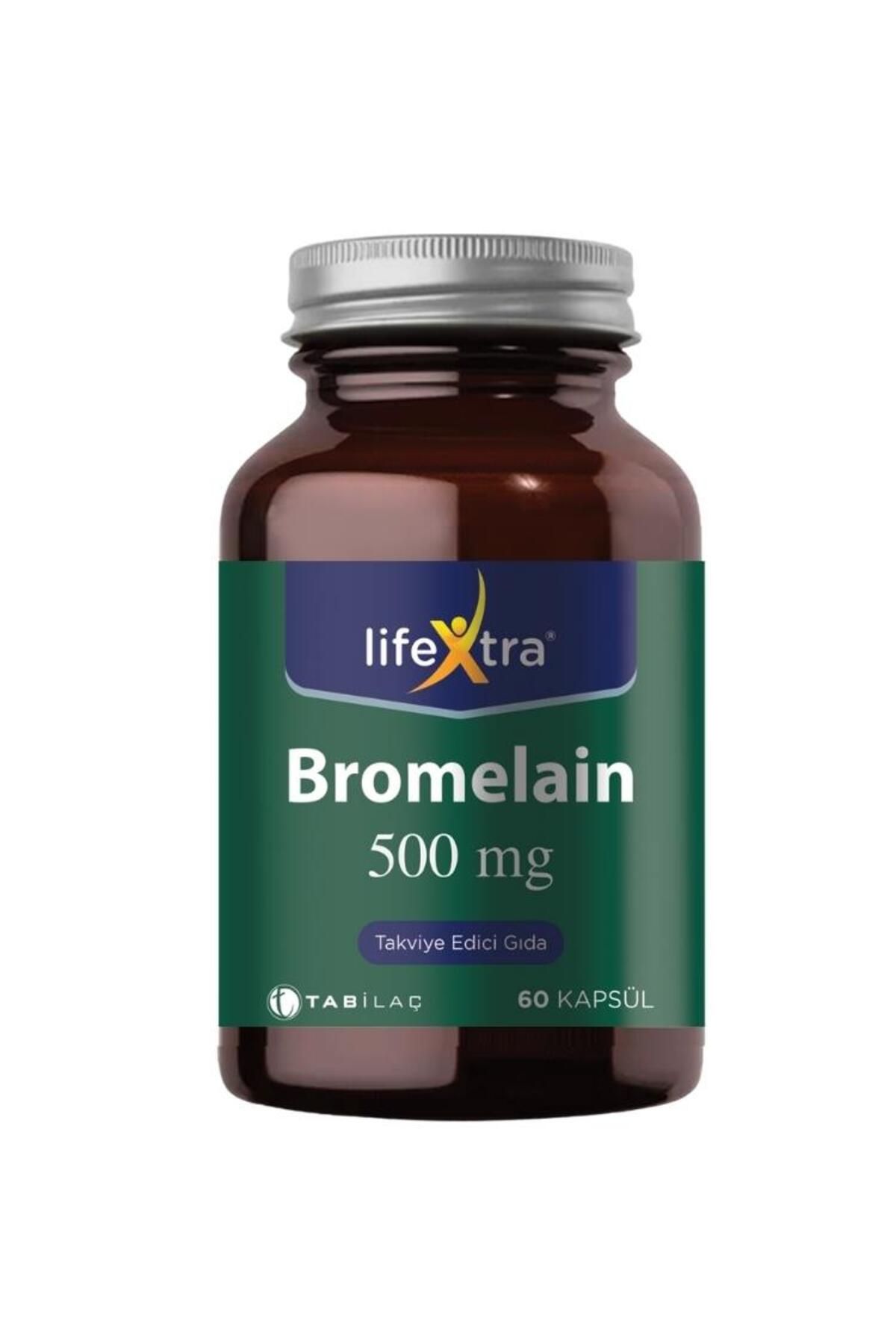 Tab İlaç Lifextra Bromelain 500 Mg 60 Kapsül