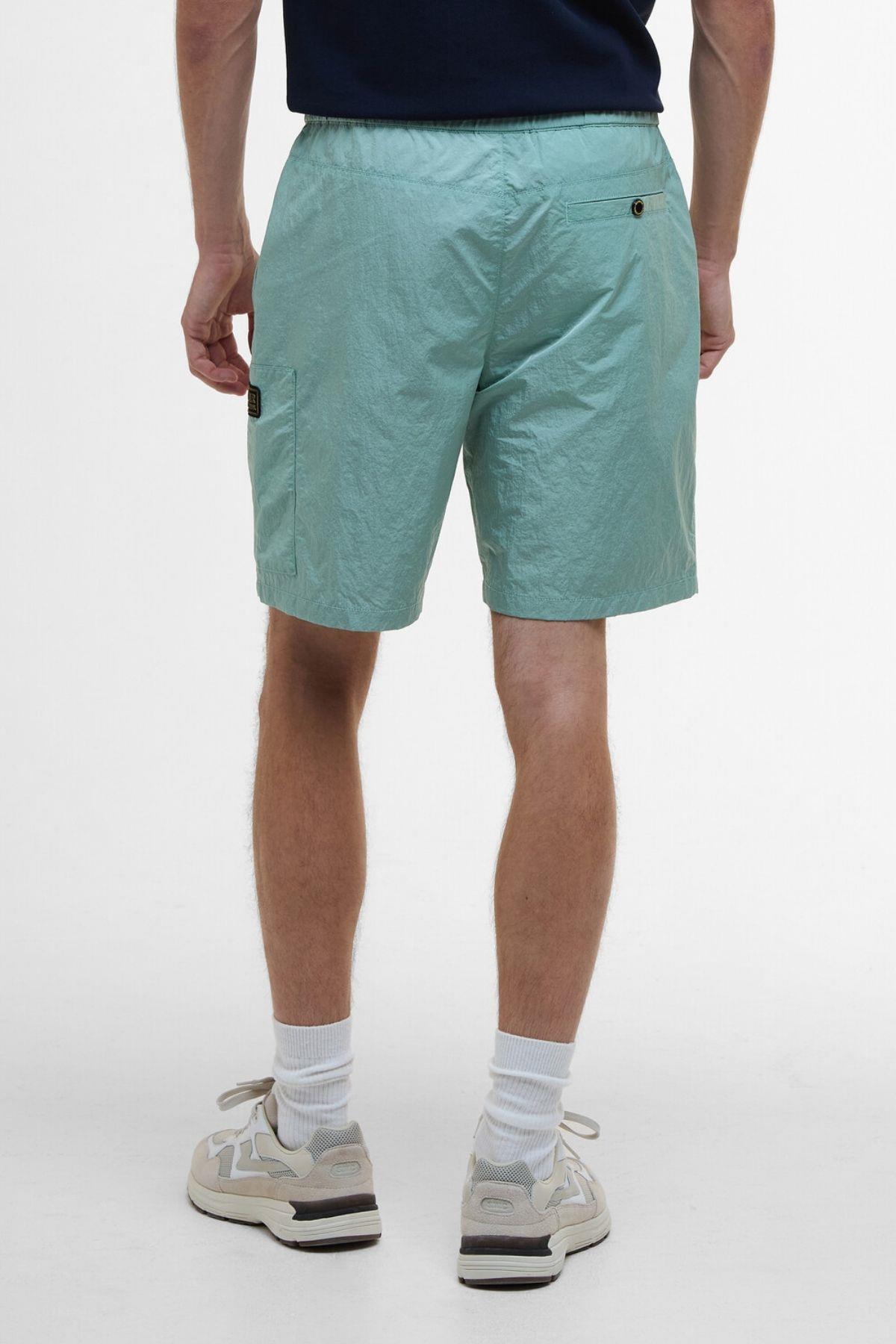 شلوارک مردانه راسته فاق نرمال | باربور Barbour MST0051-0035 - تصویر 6