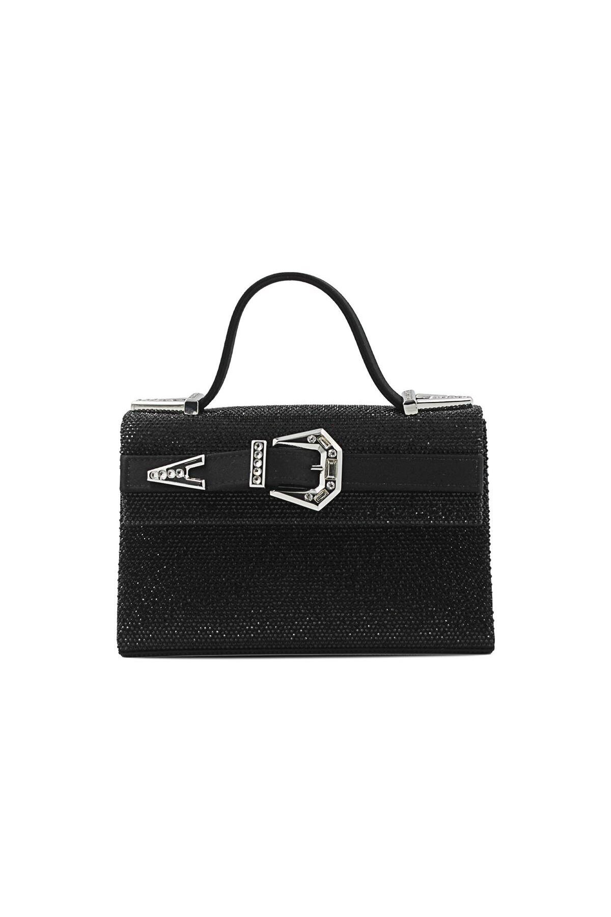Gedebe-Satin Black + Crystal 1