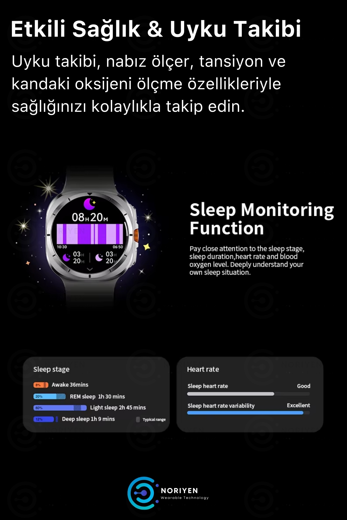 Premium Amoled Ekran Full Hd Spor Sağlık Sensör Babalar Günü Hediyesi Sk7 Ultra Akıllı Saat