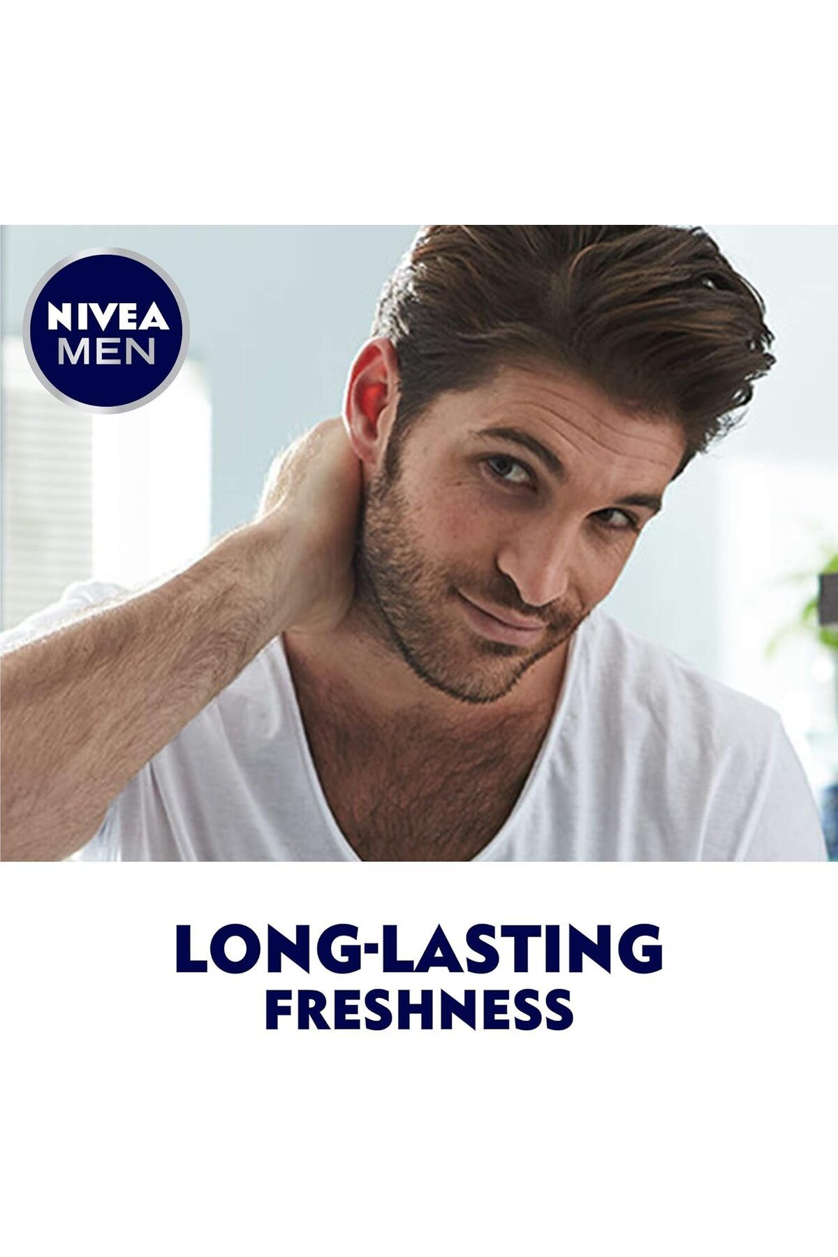 NIVEA-مزيل عرق رول أون من نيفيا للرجال، تأثير جاف يدوم 48 ساعة، 3 × 50 مل، منعش 3