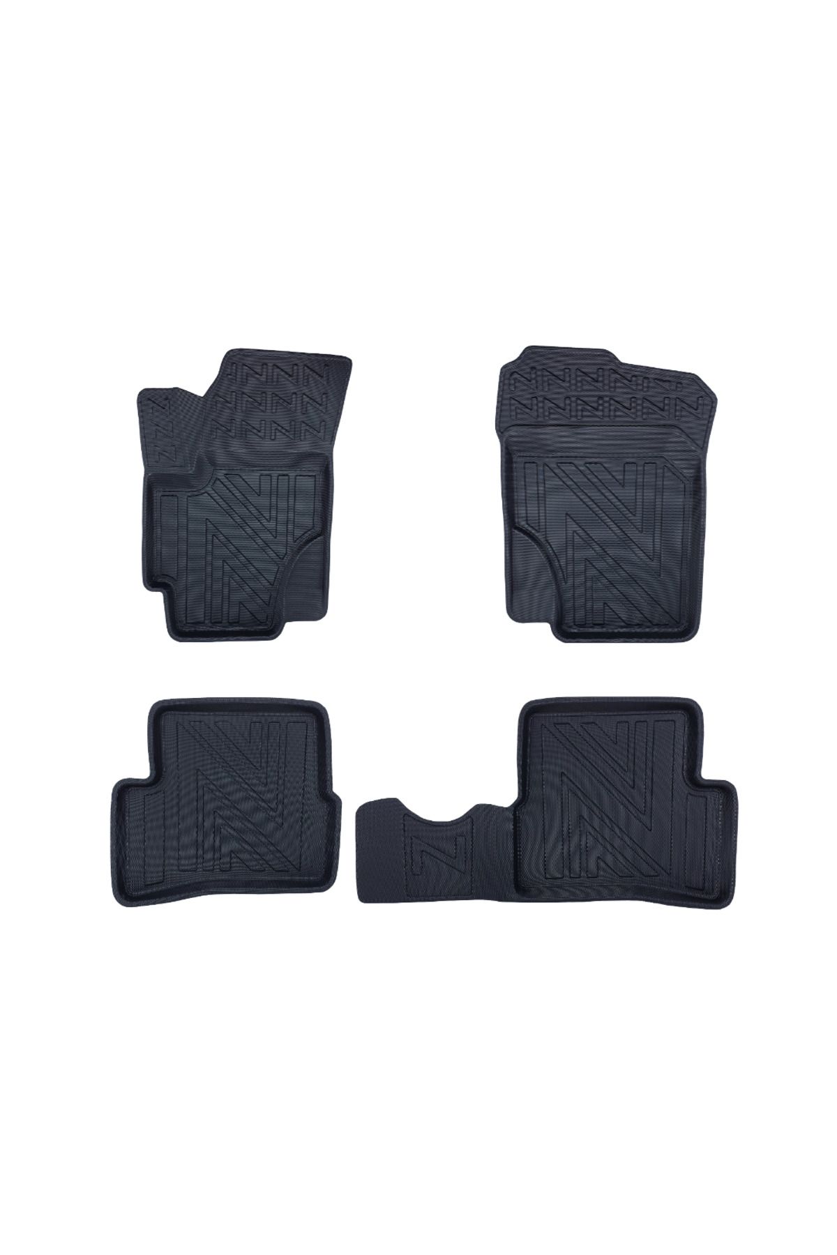 cararts Hyundai Accent Era 2006-2012 4D Havuzlu Paspas Takımı