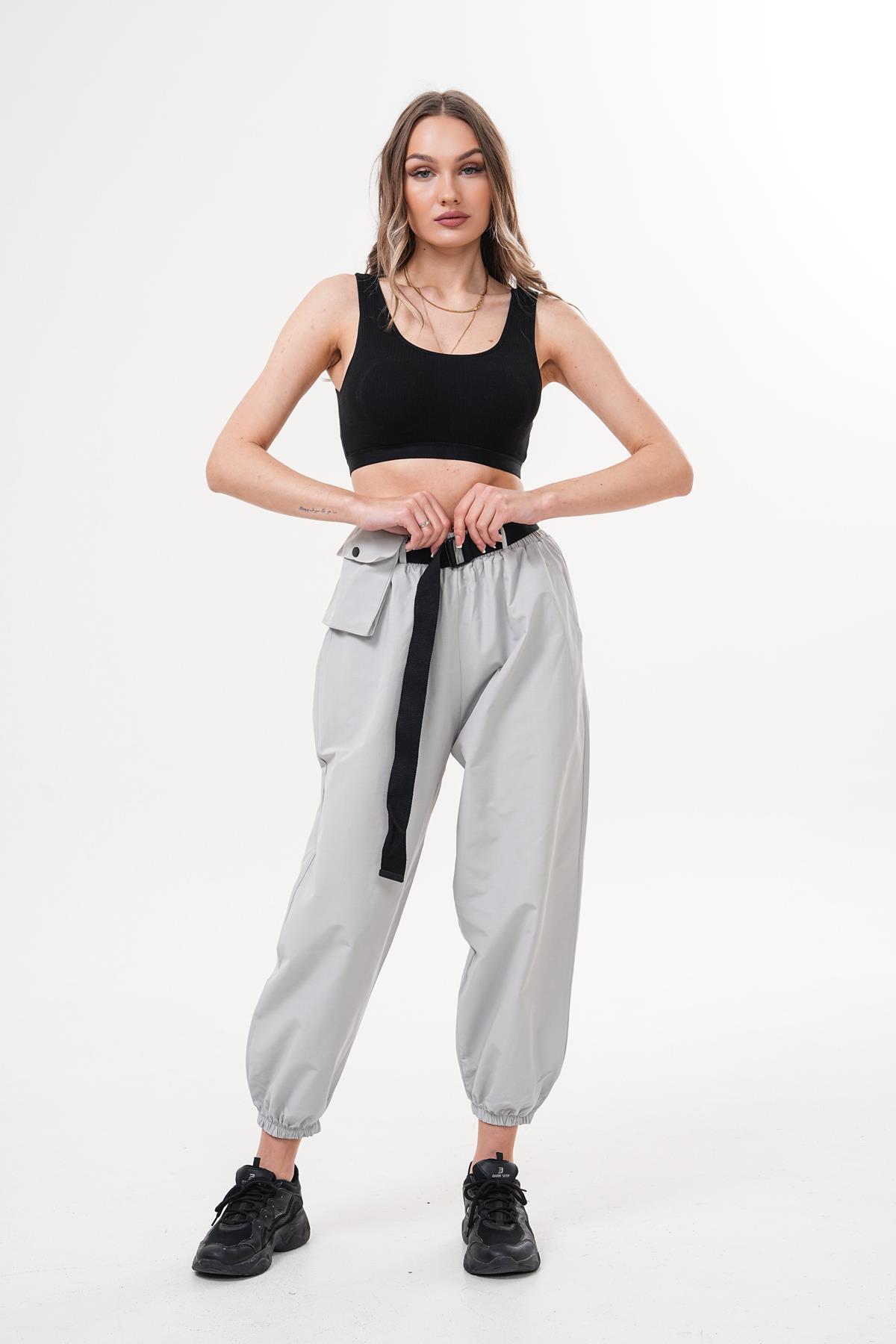 Figo-Women's Trousers with Pocket Detail 2