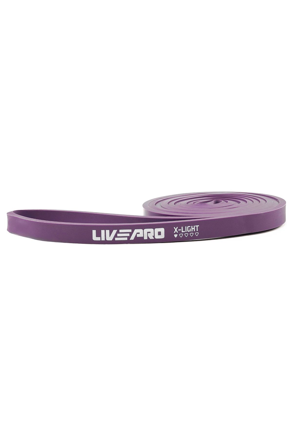 کش مقاومتی بنفش مردانه و زنانه LP8410 XL باند تایر حلقه تمرین سخت LIVEPRO