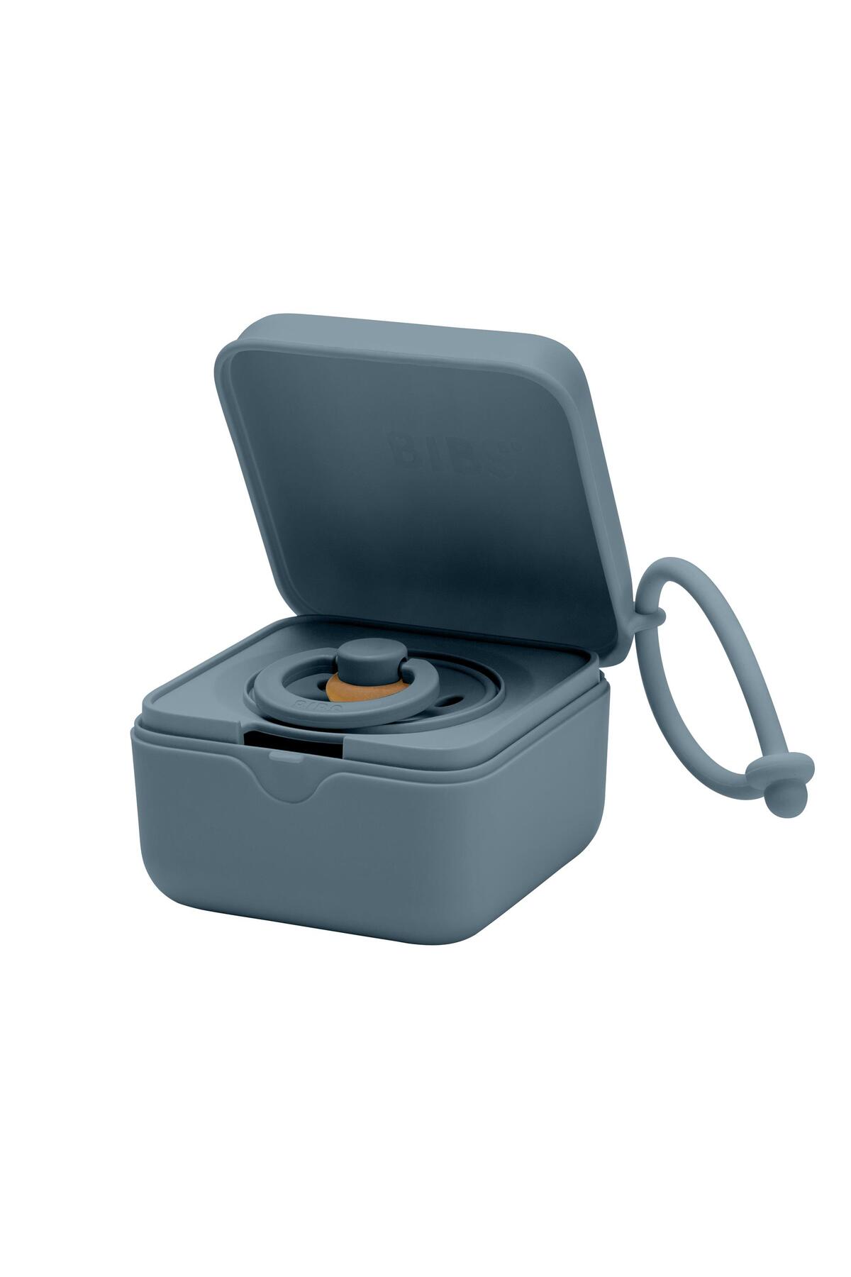 Bibs Pacifier Box Emzik Kutusu Petrol fotoğrafı 2 (önizleme)