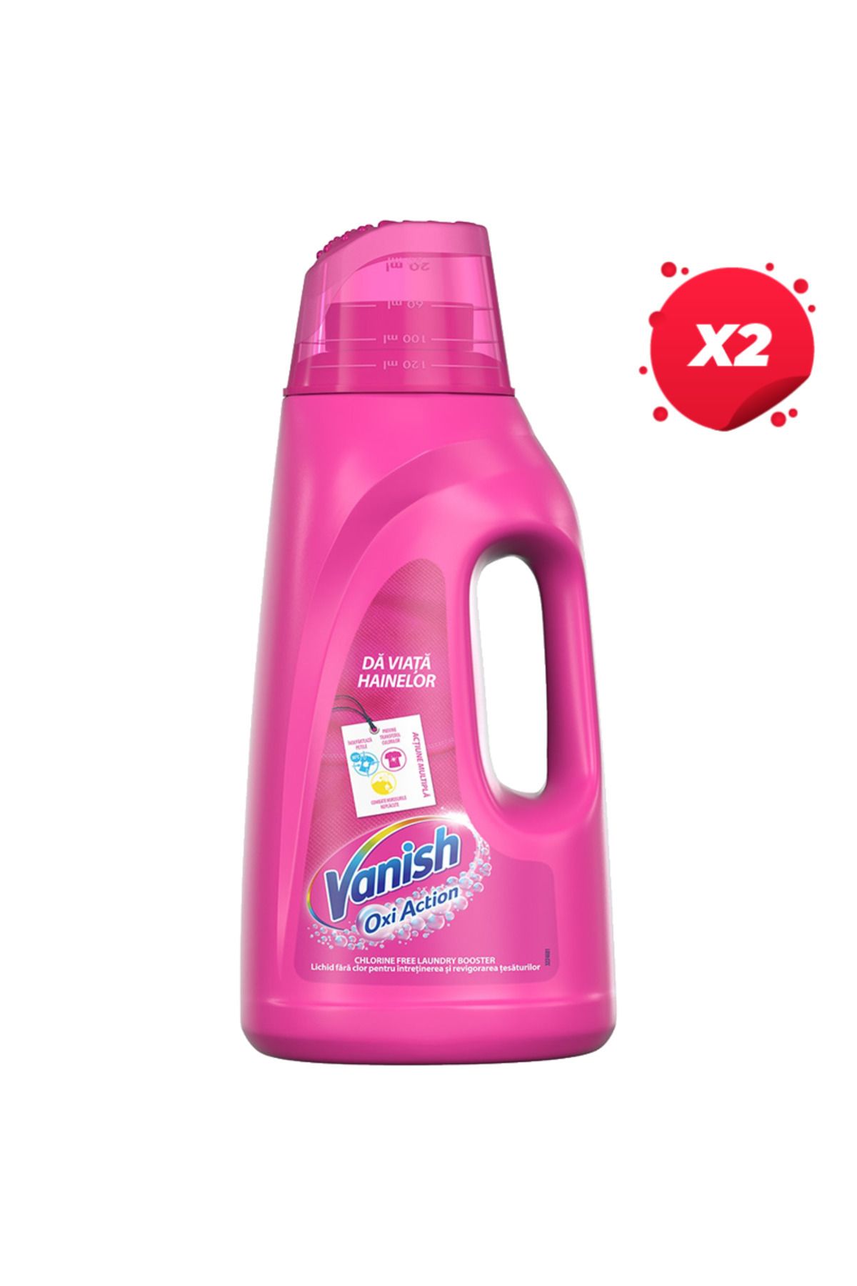 Vanish X2 - Pentru Pete Lichid 2l Roz - One Size
