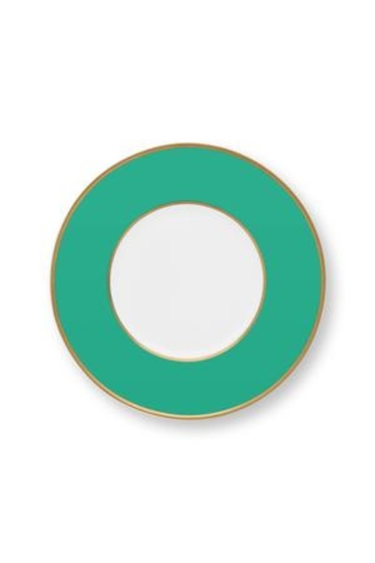 Pip Studio-Espresso cup with saucer, Pip Studio, 220 ml, Pip Chique collection, Gold-Green 2