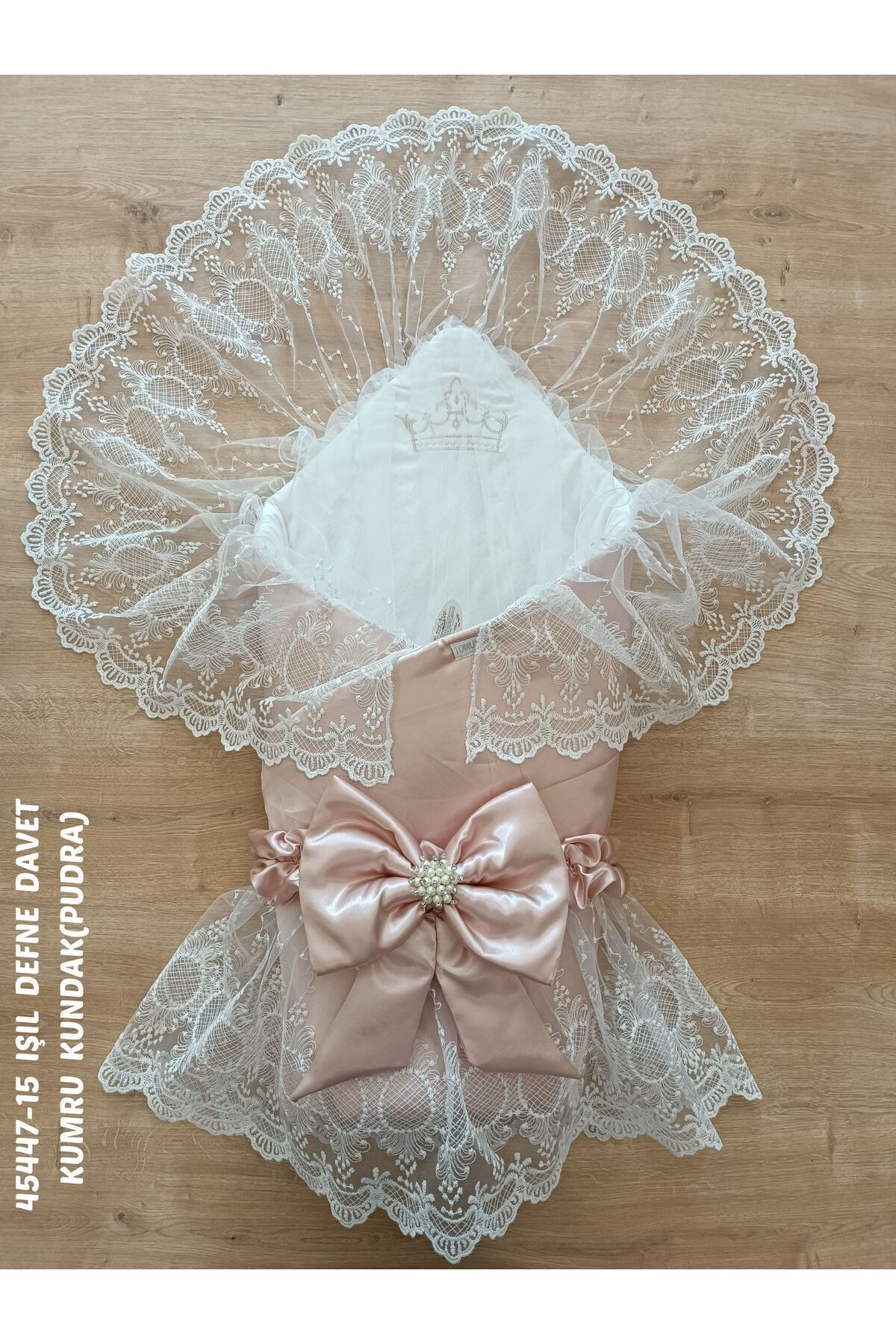 Tomuycuk Pudra Kız Erkek Bebek Battaniyesi Doğal Organik Uyku Kundağı Mevsimlik Hastane Çıkışı Yenidoğan fotoğrafı 3 (önizleme)