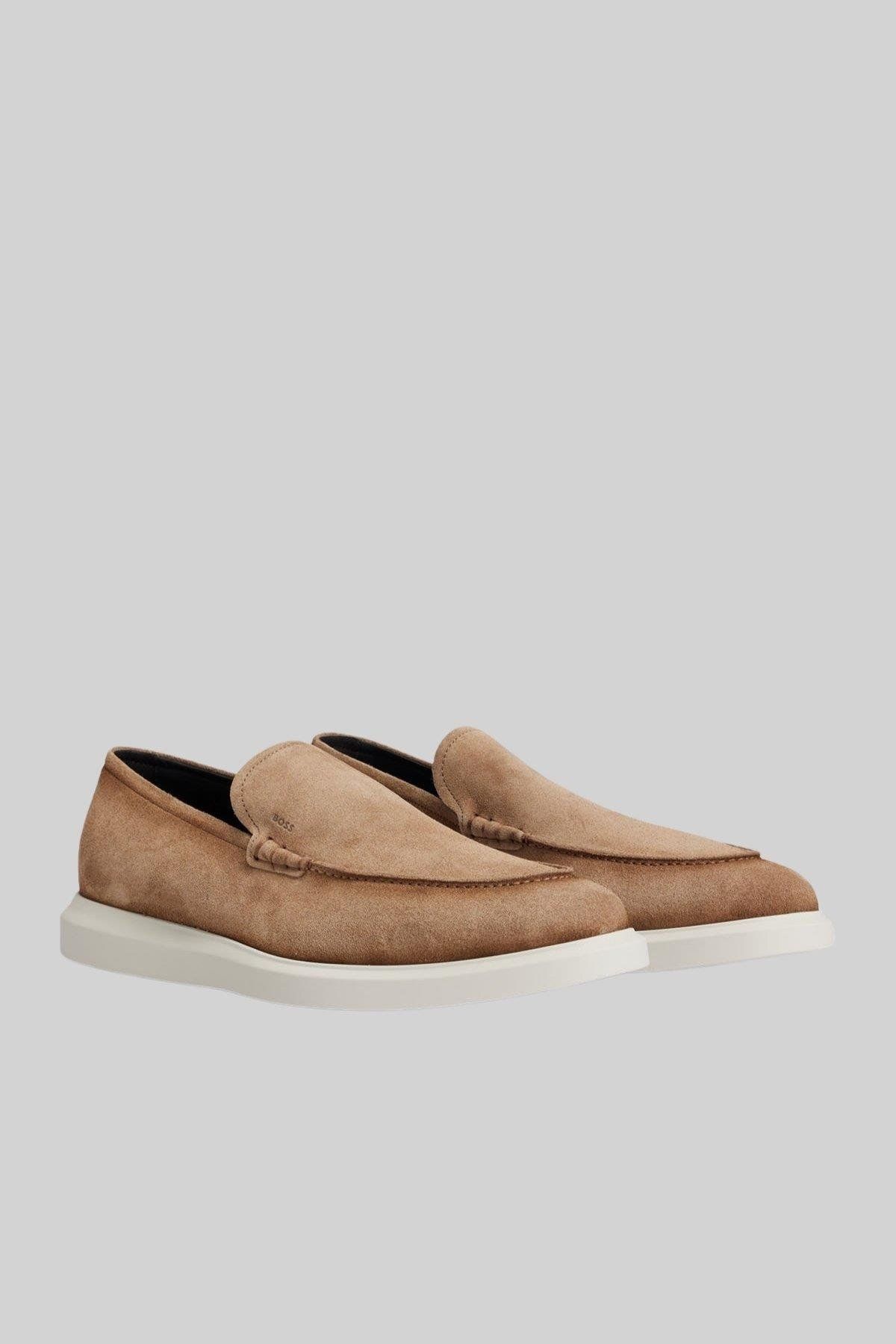 لوفر مردانه BEIGE LOAFER SERET اورجینال BOSS