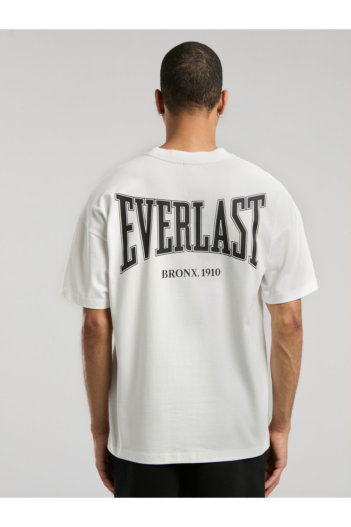 EVERLAST-Ανδρικό μπλουζάκι Ever Classics Oversize με στάμπα στην πλάτη 6