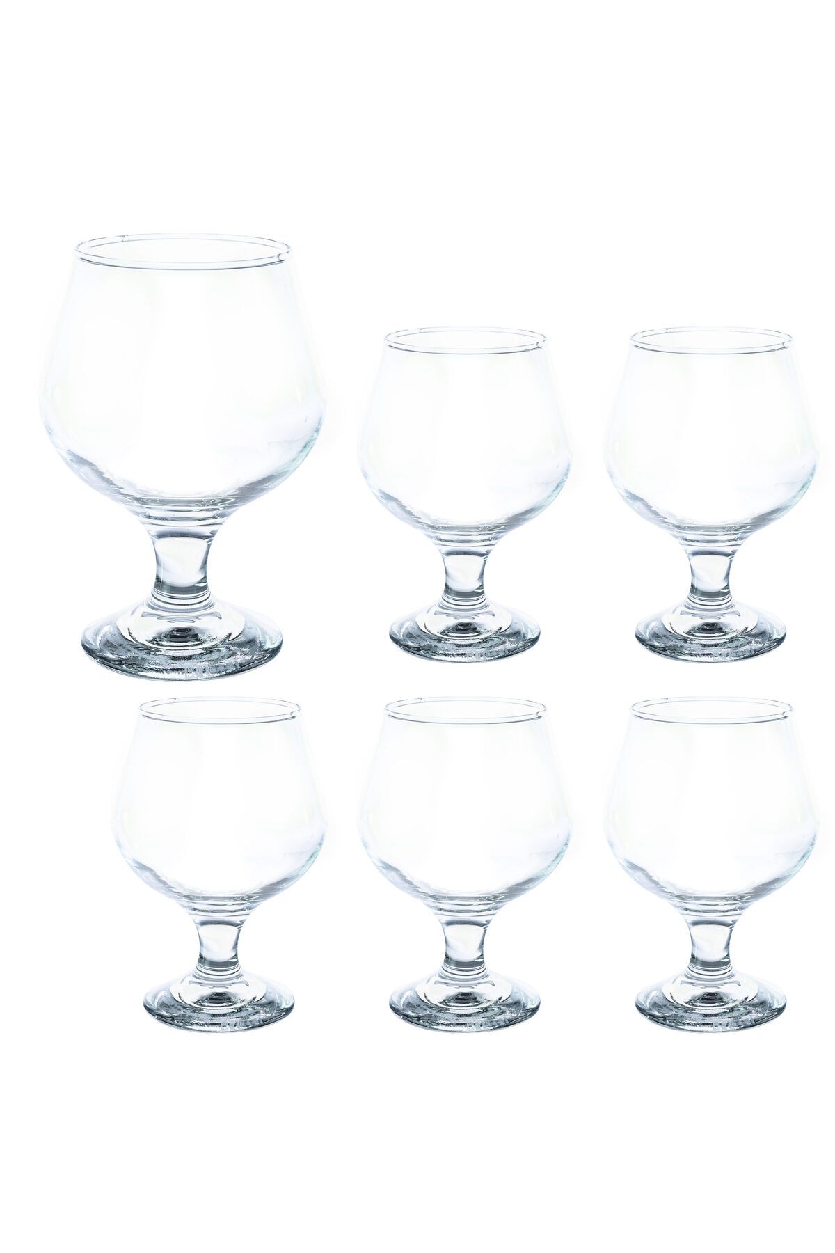 Cesiro-Set of 6 240 ml glass glasses, Cesiro 1