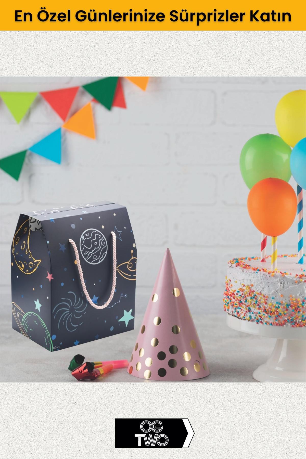 OGTWO Premium Konsept Tasarım Hediye Kutusu & Çanta Boş Karton Hediye Paketi Hediyelik Kutu - 24x14x20cm fotoğrafı 7 (önizleme)