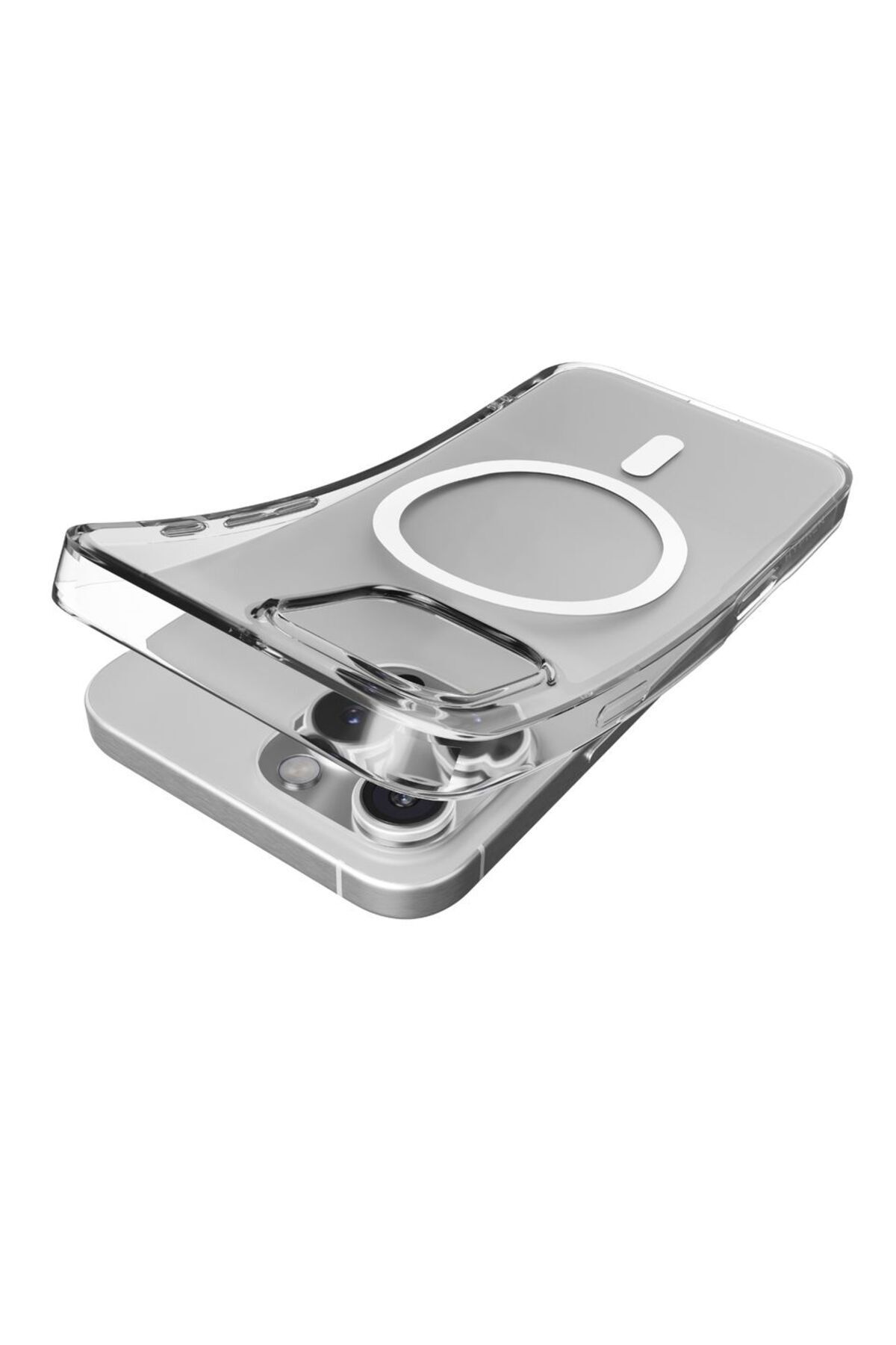 HYPHEN-جراب AIRE MagSafe الشفاف - iPhone 16 Pro - 6.3 3