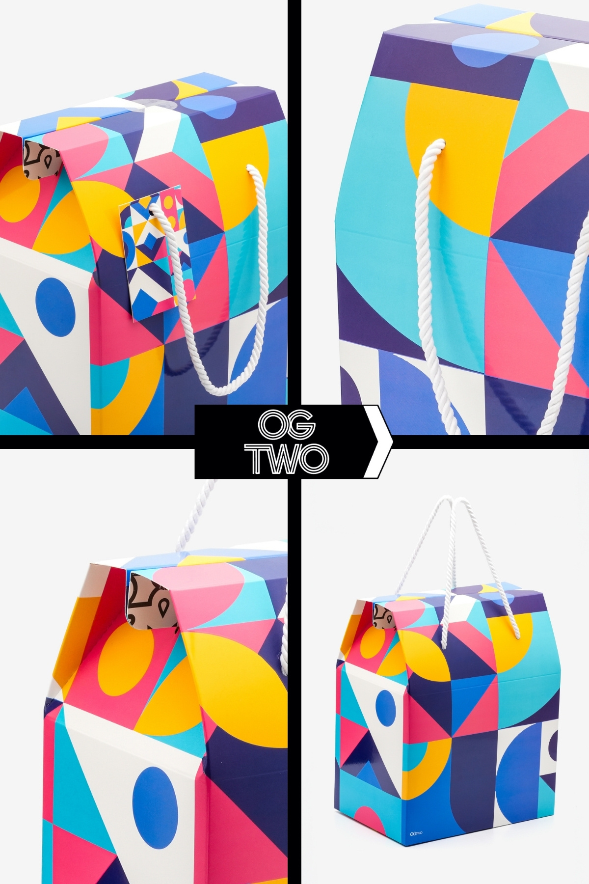 OGTWO Premium Konsept Tasarım Hediye Kutusu & Çanta Boş Karton Hediye Paketi Hediyelik Kutu - 24x14x20cm fotoğrafı 2 (önizleme)