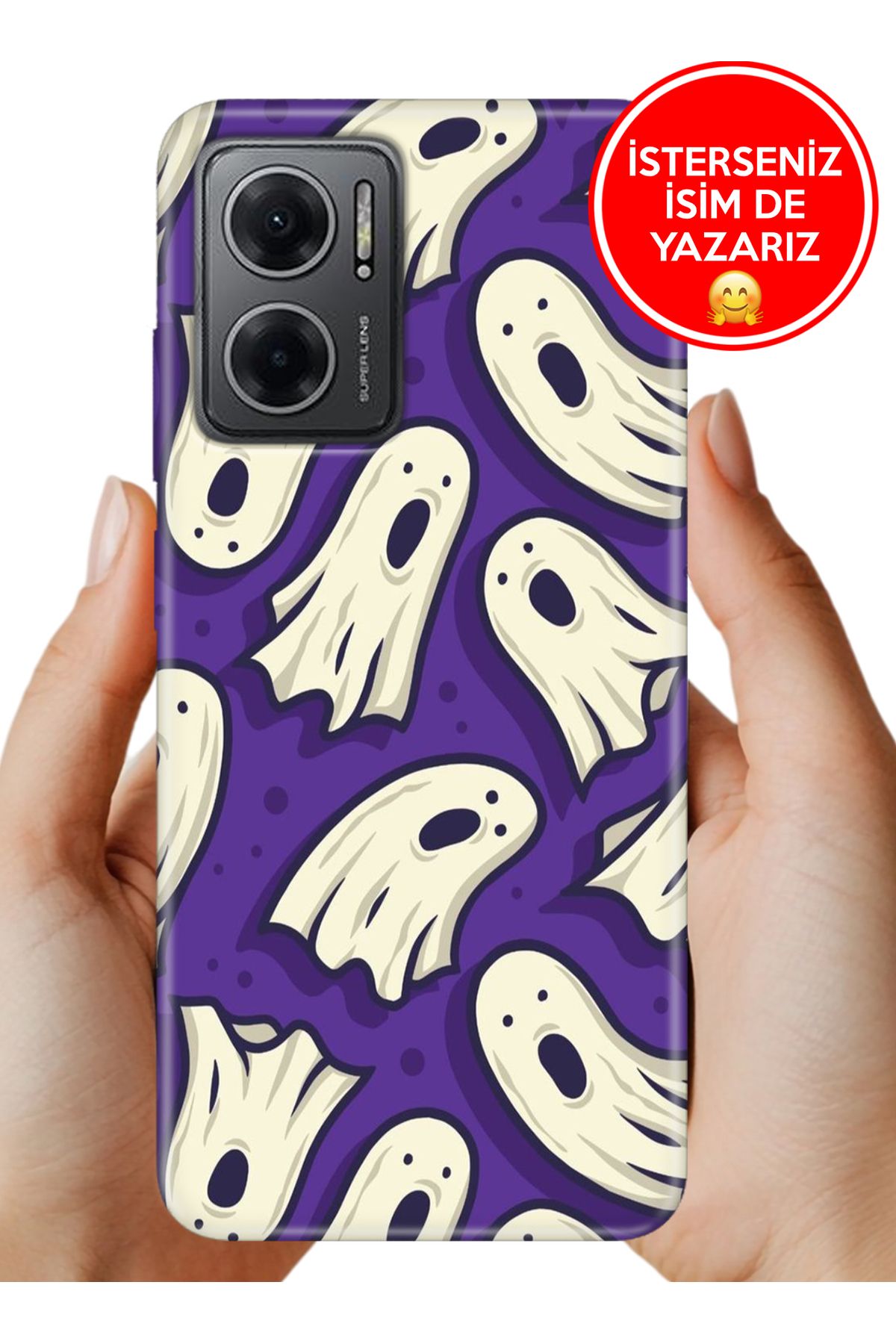 Cekuonline Redmi Note 11E Kılıf Ghostt