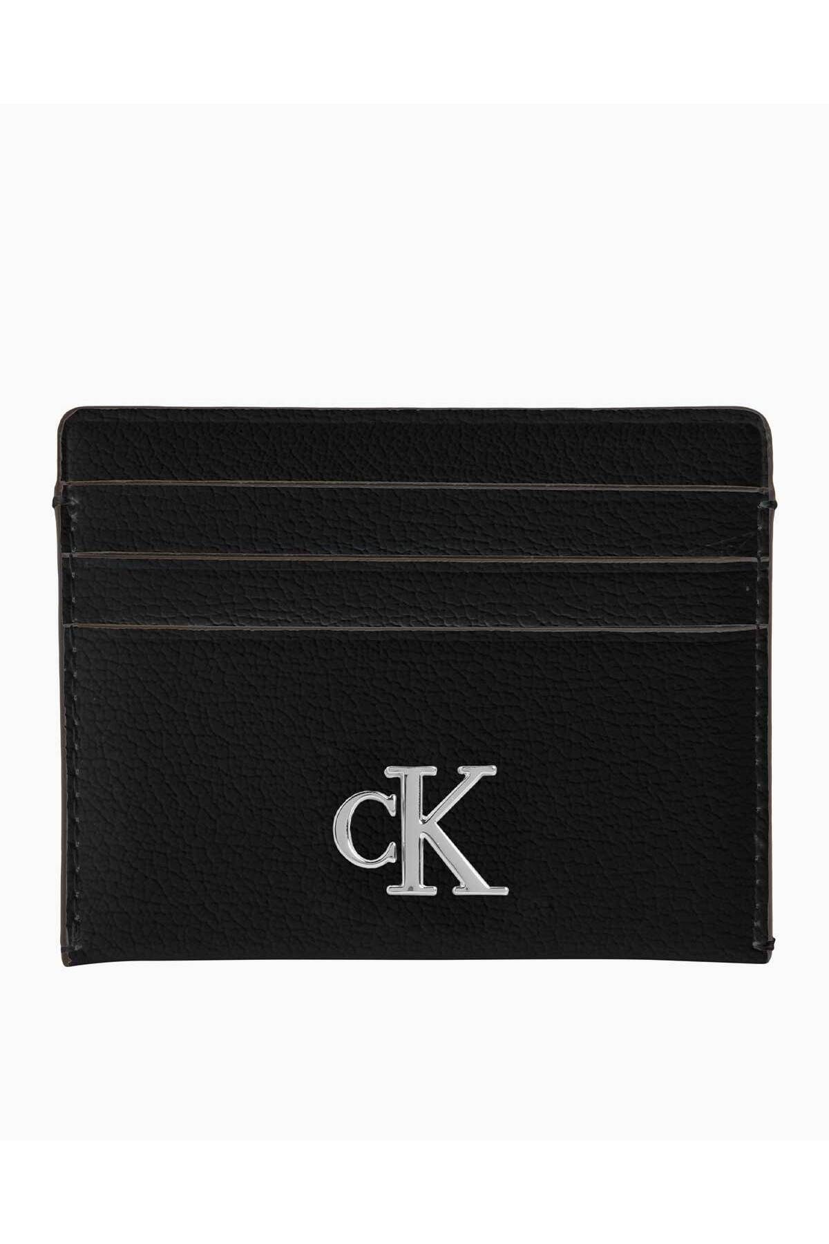 Calvin Klein Minimalistyczny Monogramowy Uchwyt Na Karty Kobieta - One Size