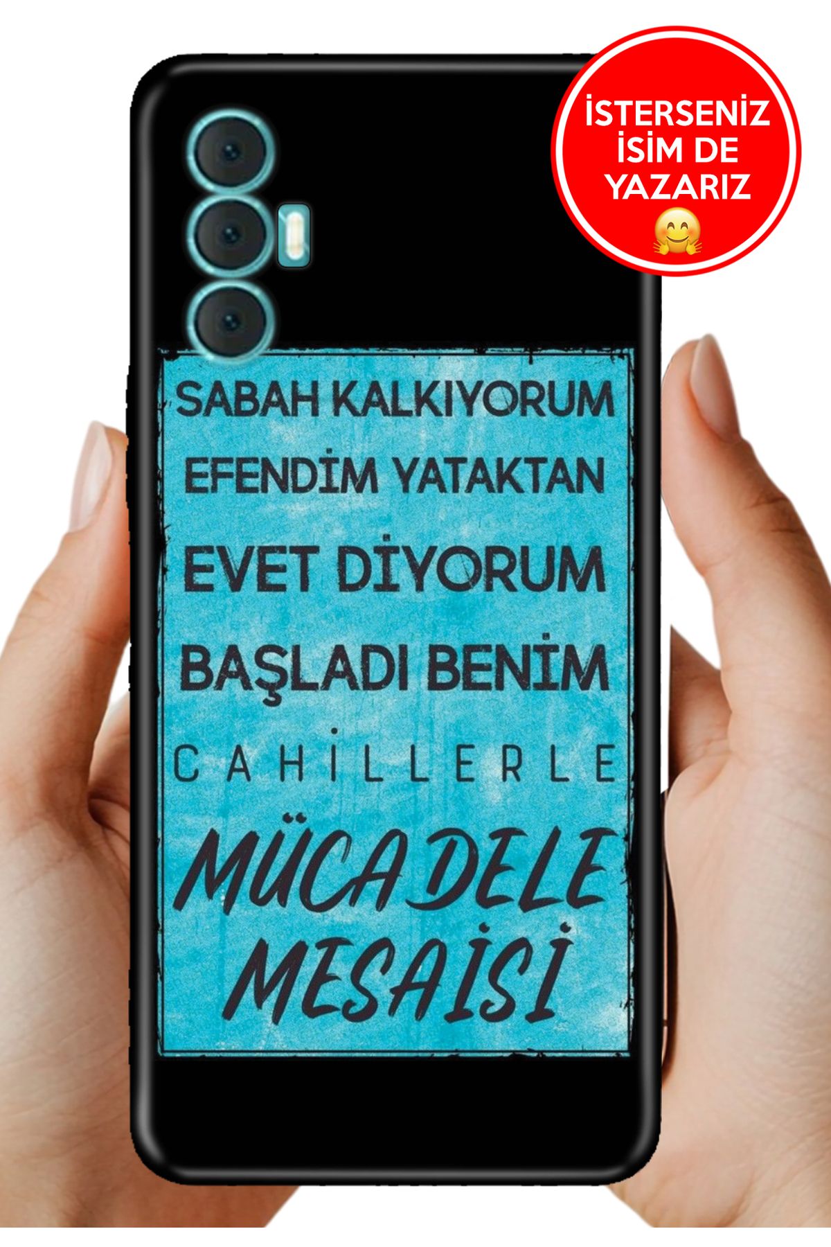 TECNO Spark 8 Pro Kılıf Desenli Baskılı Kamera Korumalı Silikon Mücadele