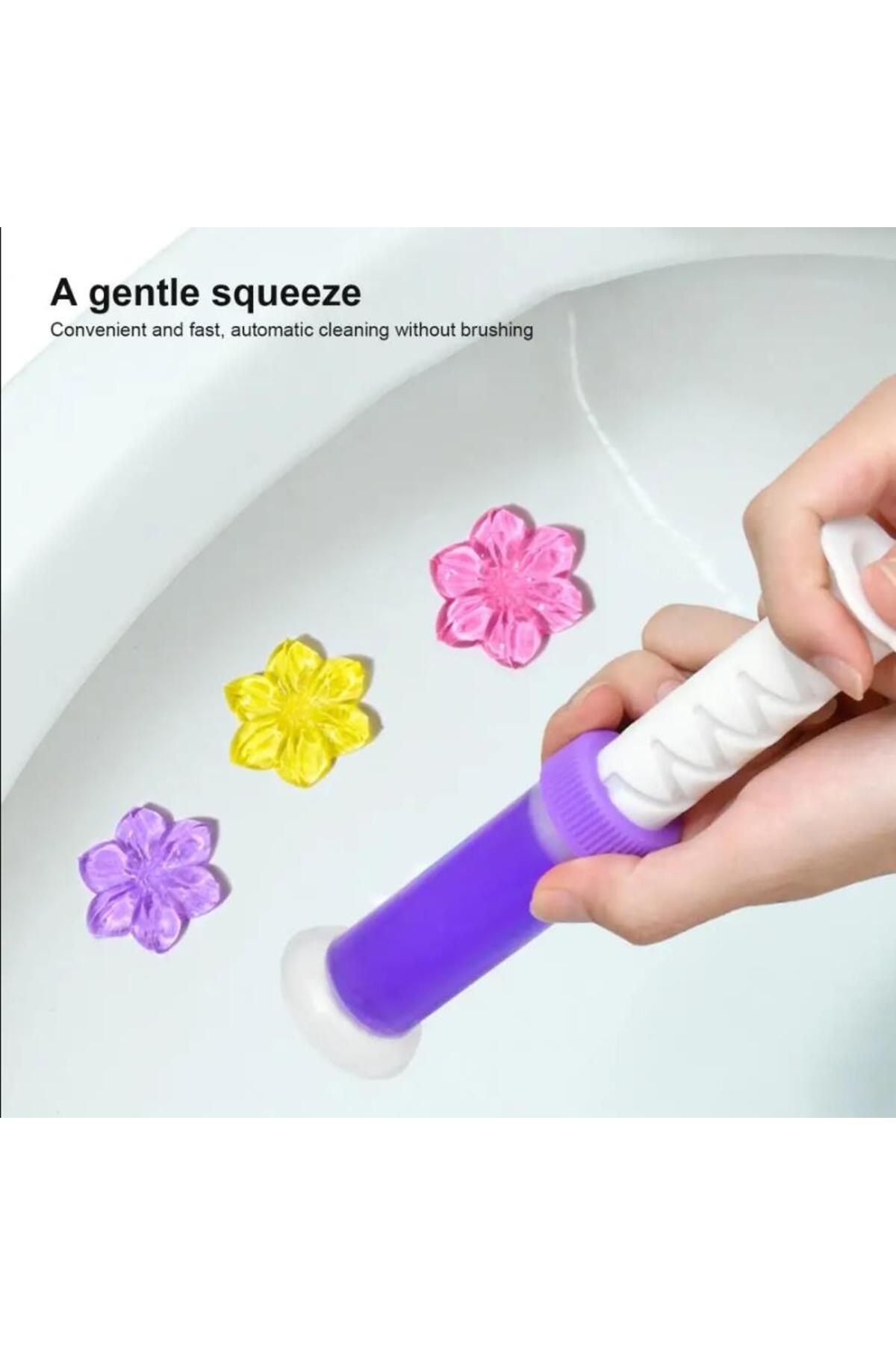 Hayveys home 1 Adet Tuvalet Klozet Koku Giderici Jel Şekilli Wc Banyo Lavabo Bloğu